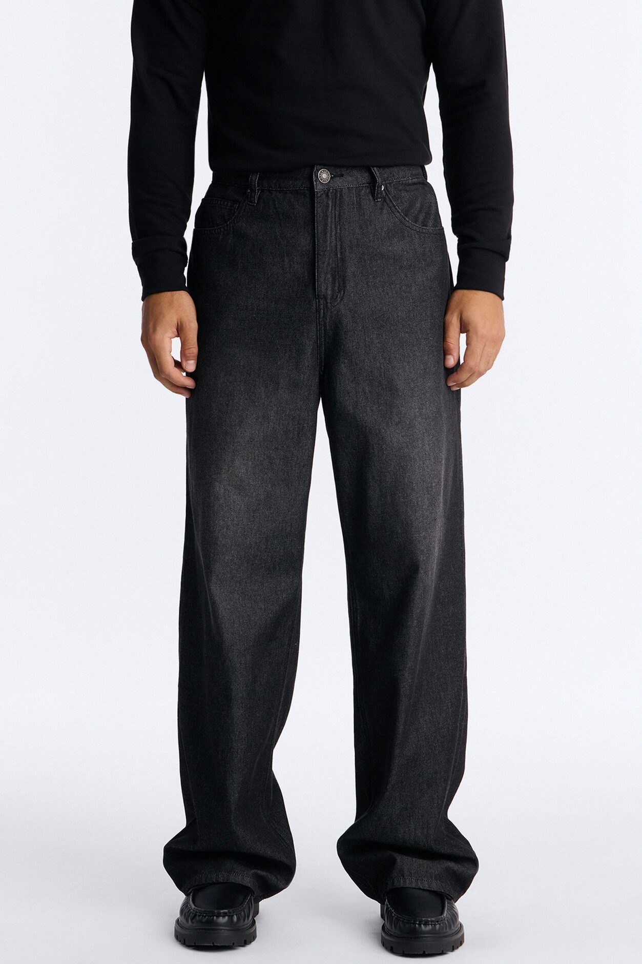 Baggy At Dusk Jeans - Black Wash