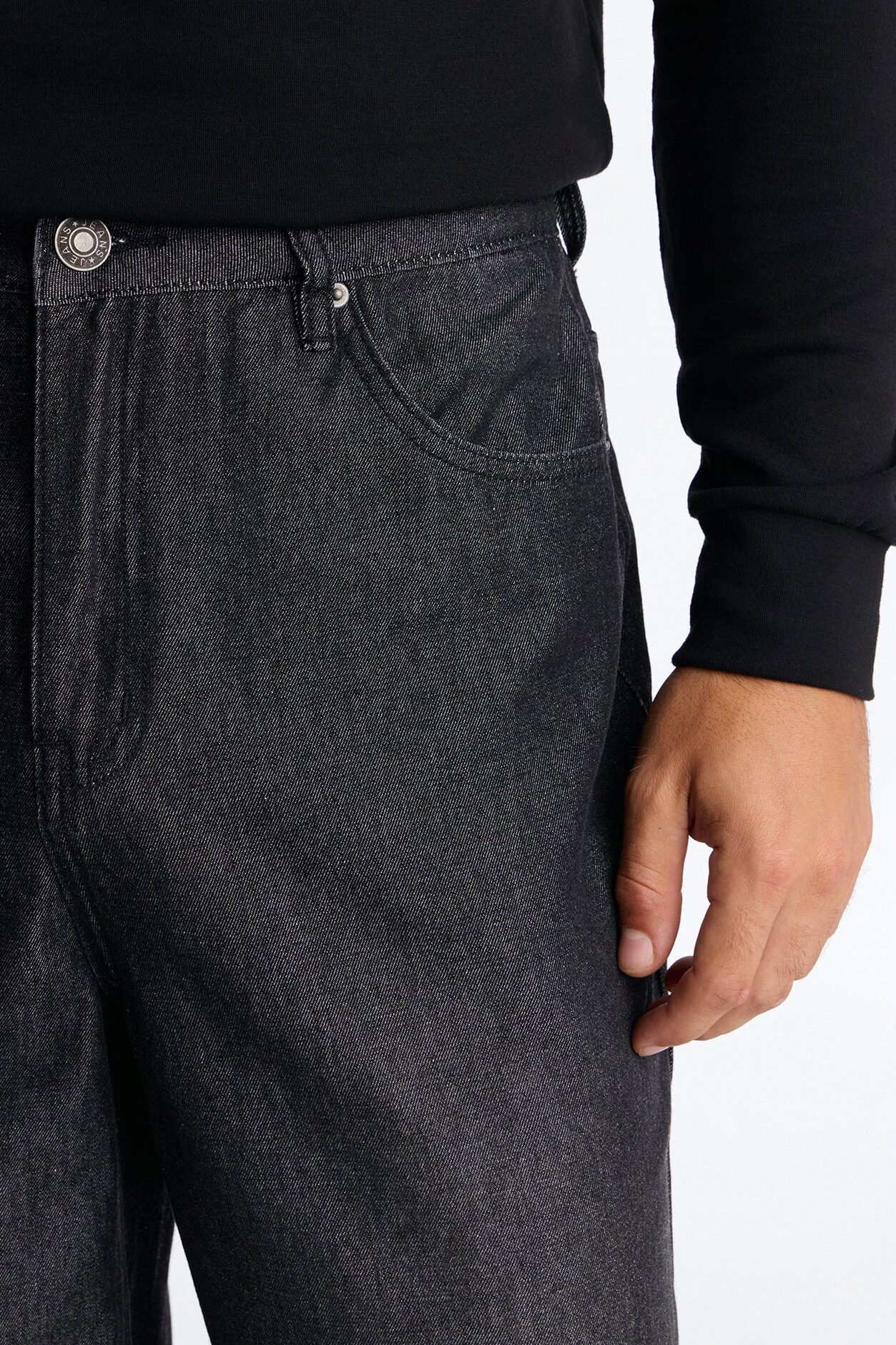 Baggy At Dusk Jeans - Black Wash