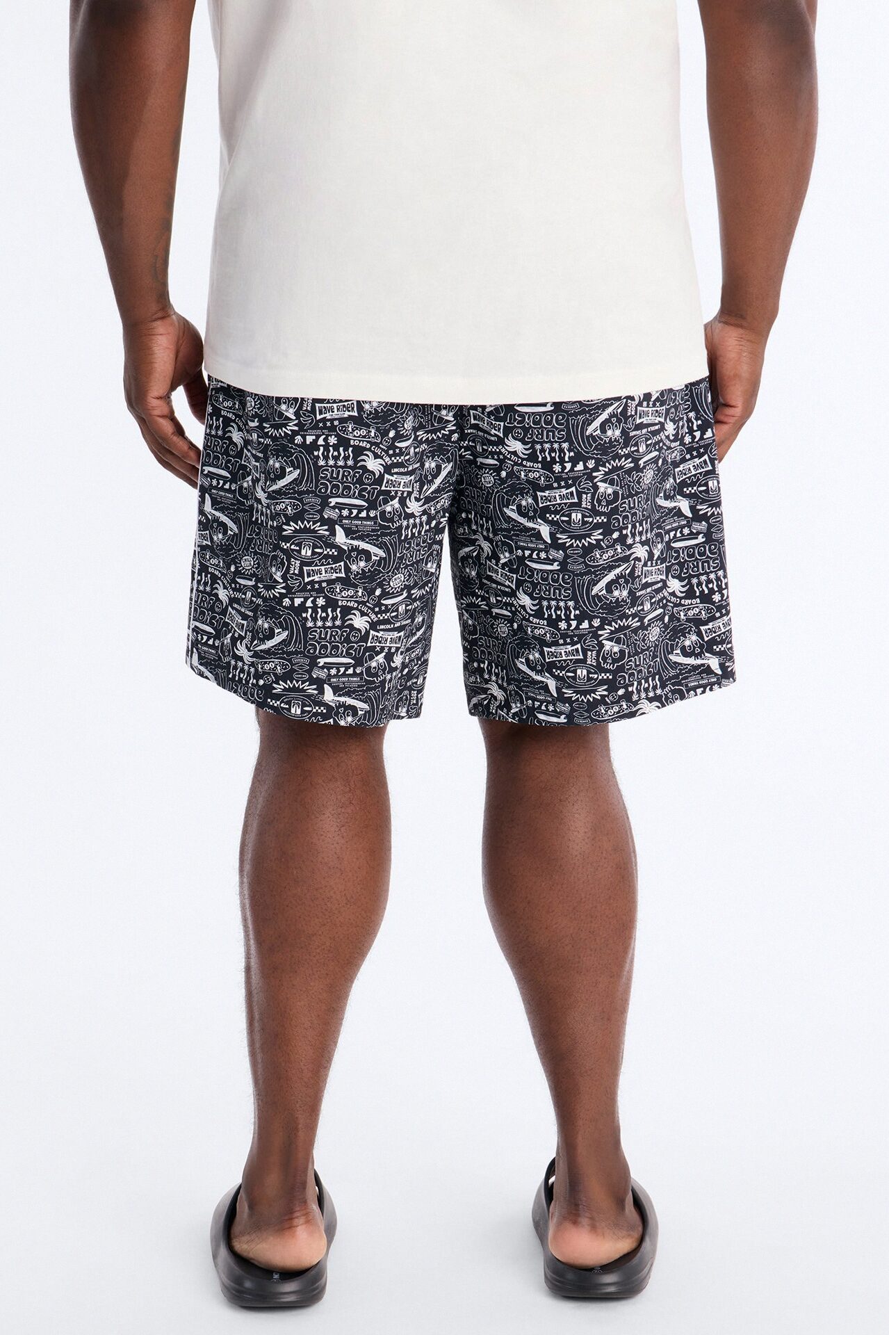 Outlaw Tides Board Short 9″ - Black