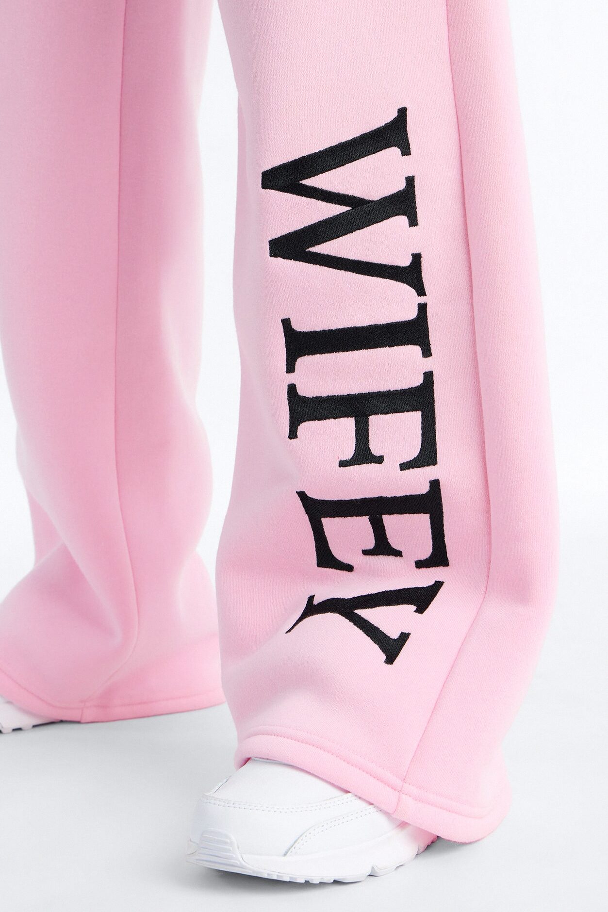 Wifey Era Fleece Pant Set - Pink/combo