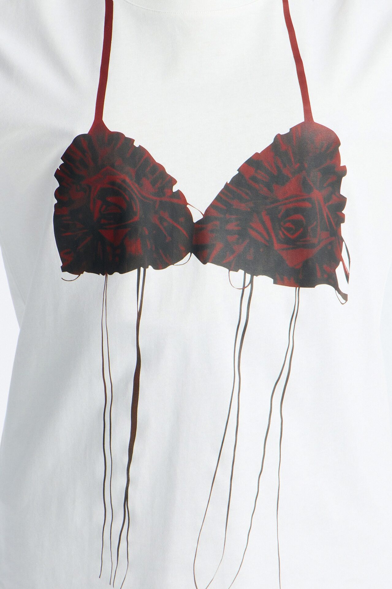 Rose Seduction Tee - White