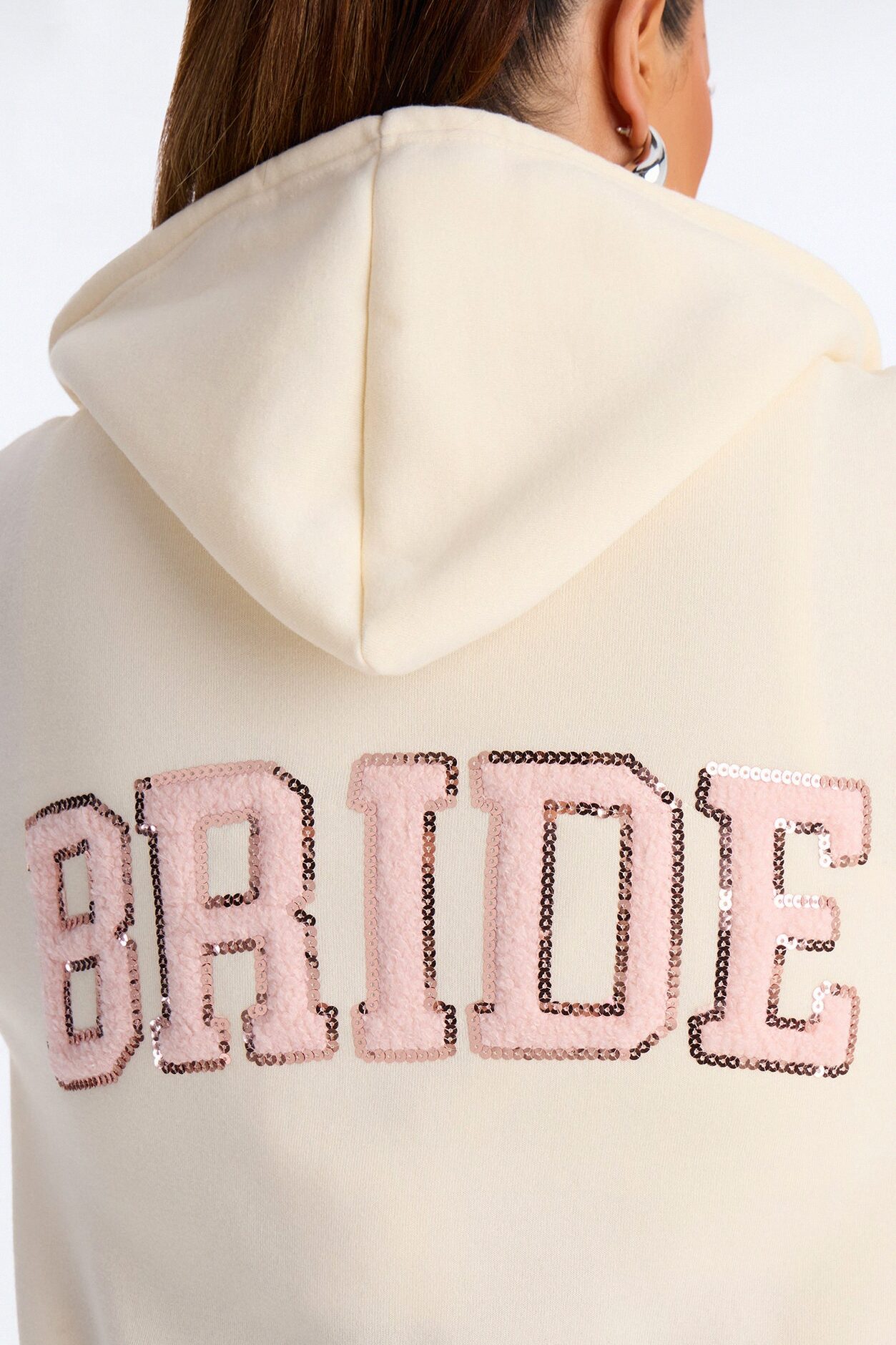 Bride To Be Fleece Pant Set - White/Pink