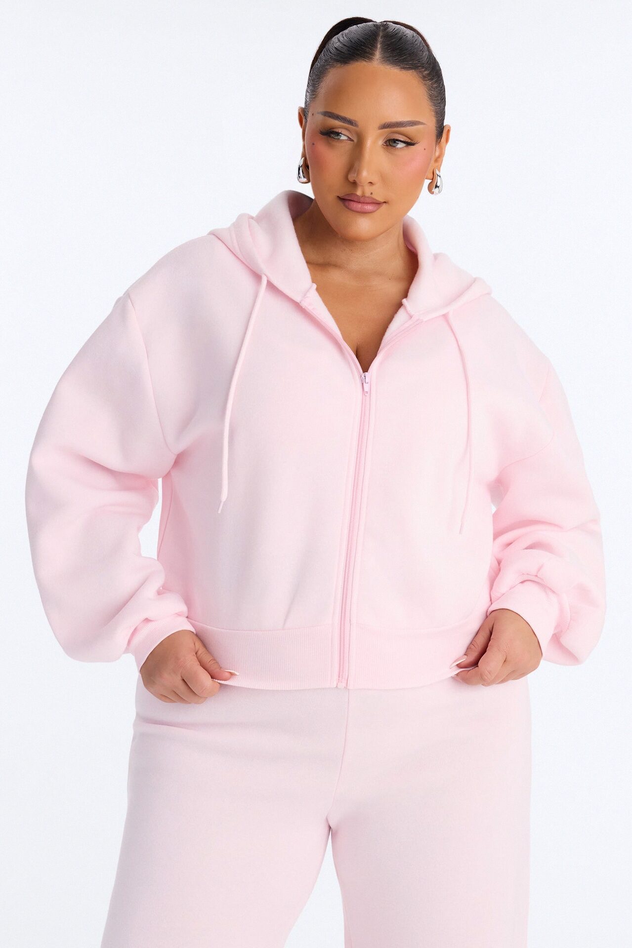 Bridesmaids Only Fleece Pant Set - Light Pink