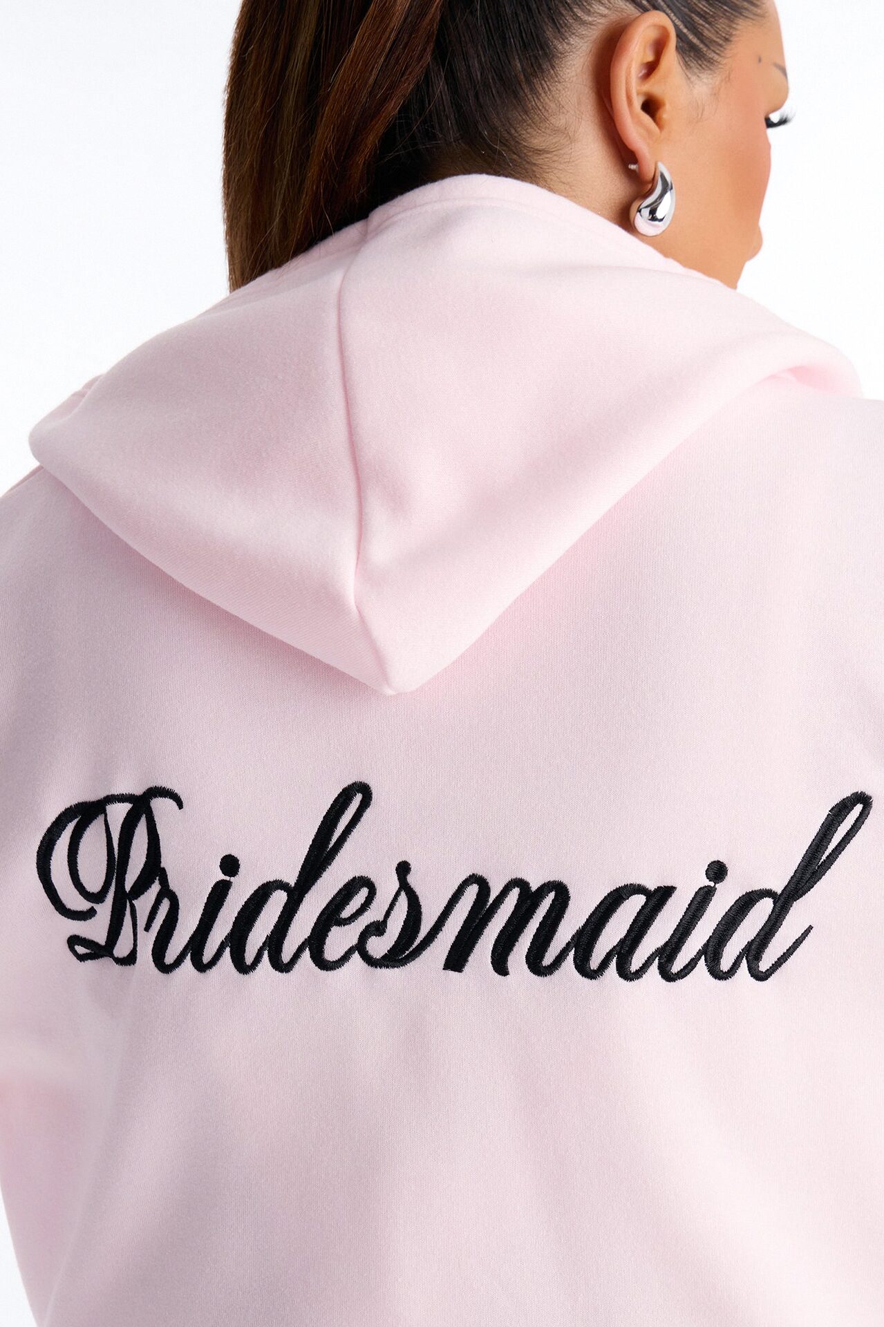 Bridesmaids Only Fleece Pant Set - Light Pink