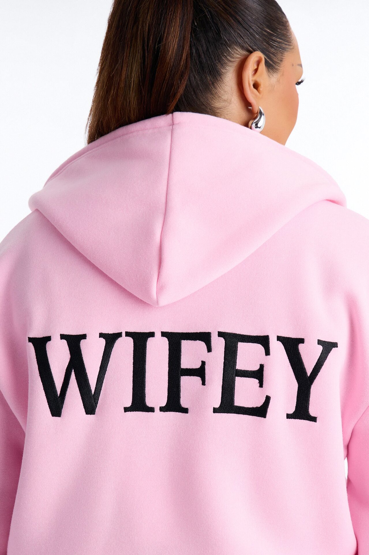 Wifey Era Fleece Pant Set - Pink/combo