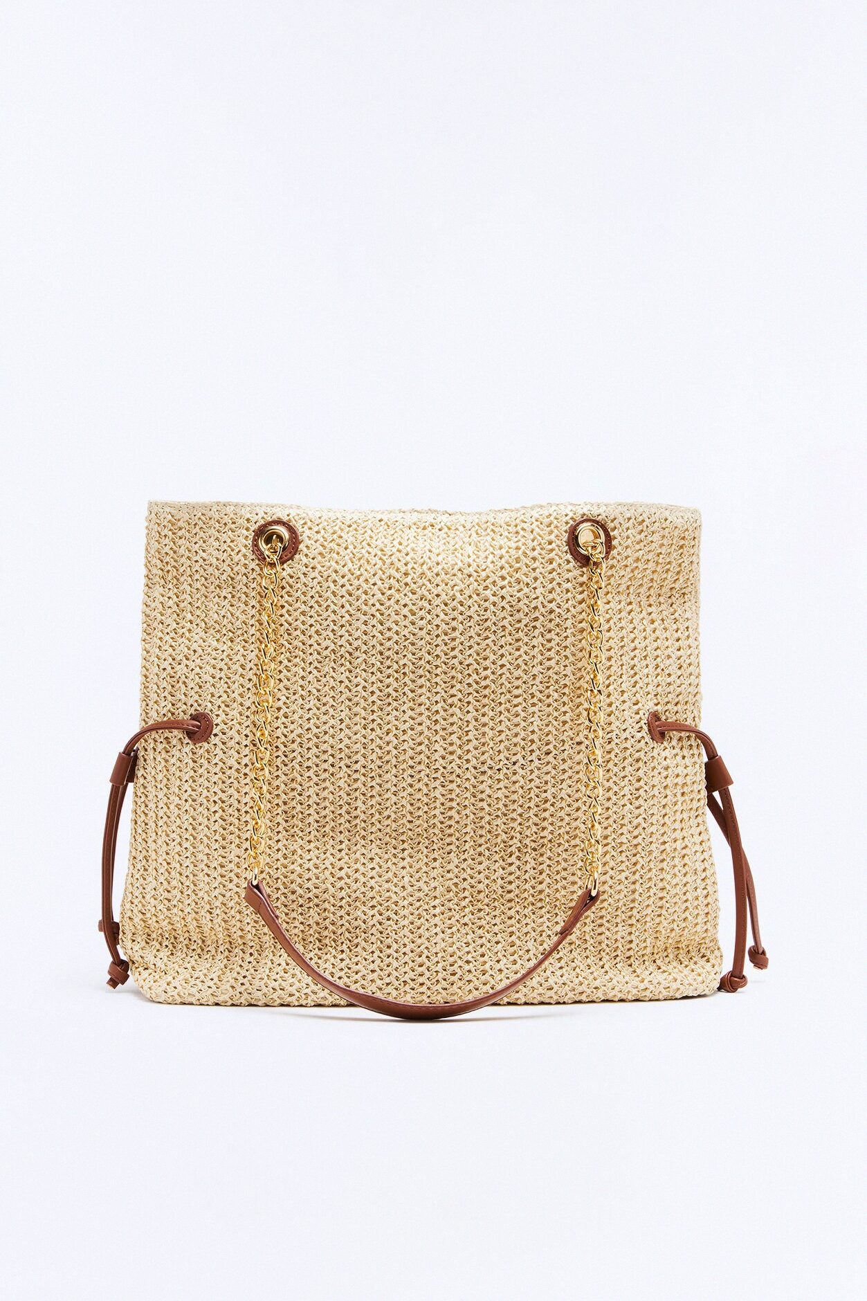 That Zen Day Straw Tote Bag - Natural