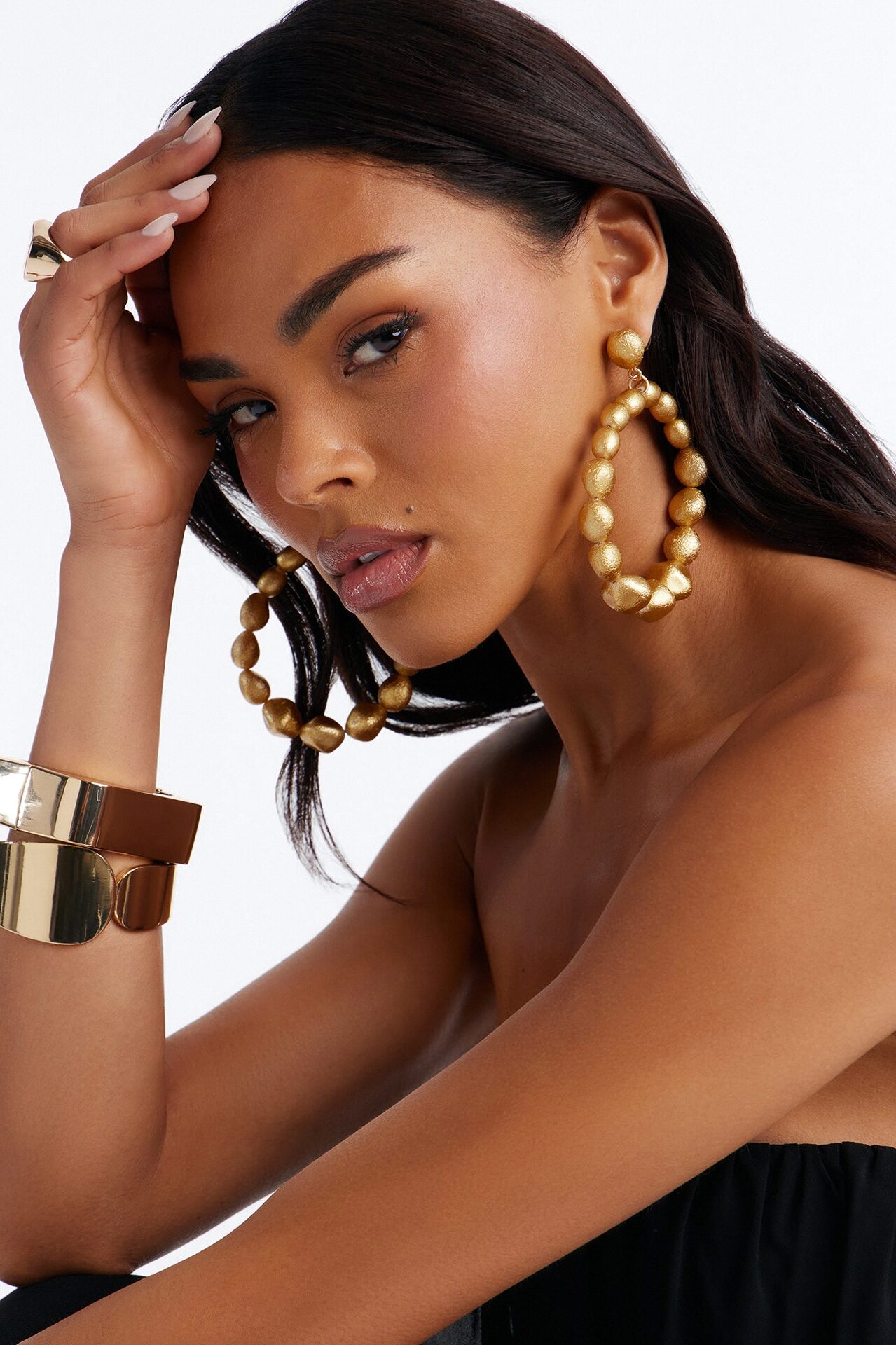 Could Never Be A Dull Moment Earrings - Gold