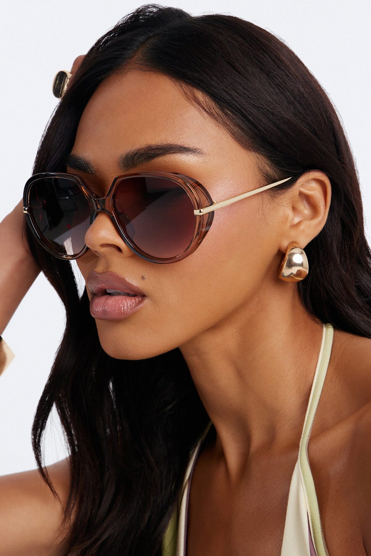 Sun Dancing Sunglasses - Nude/combo
