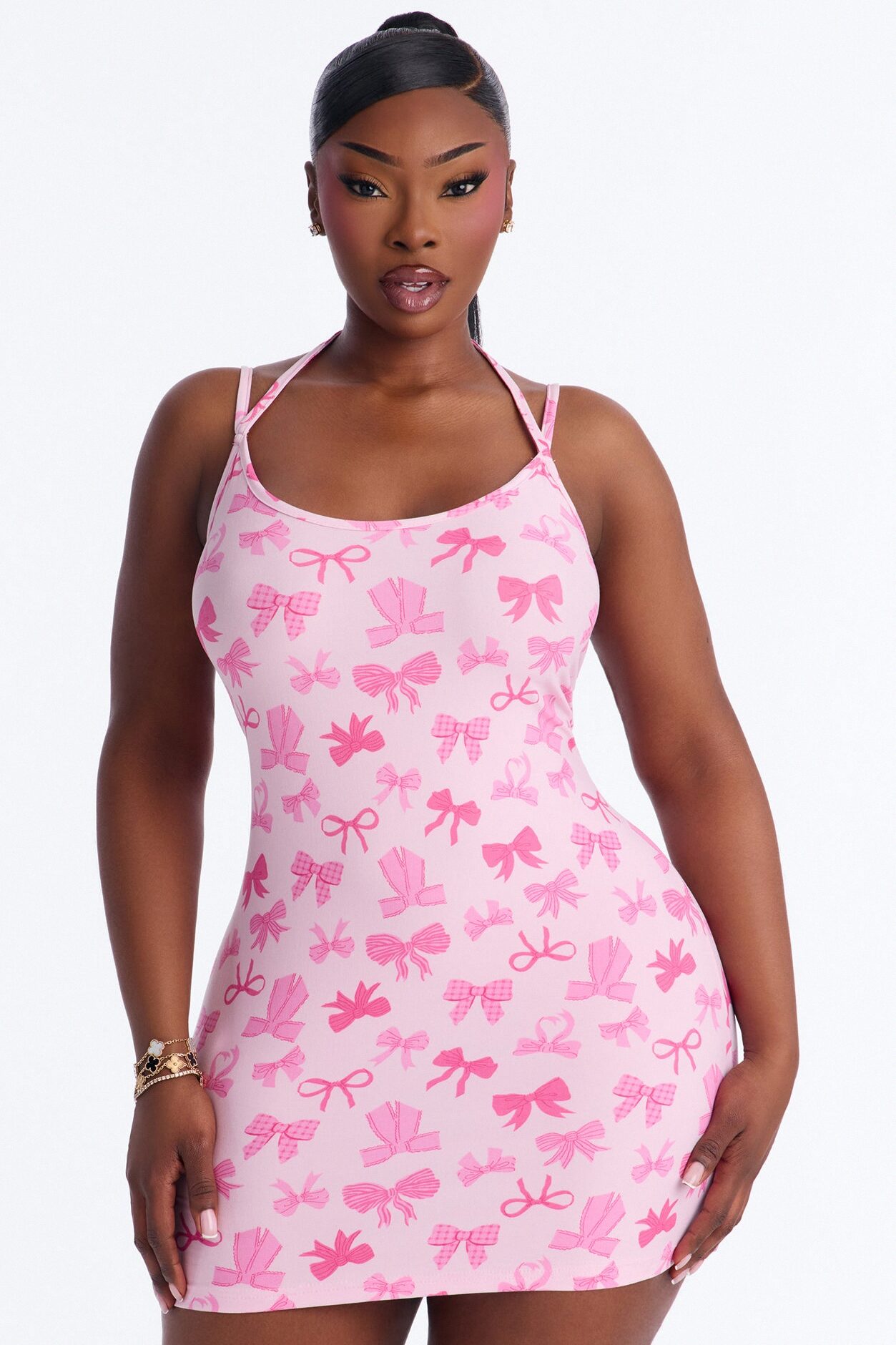 Perfect In Pink PJ Sleep Dress - Pink