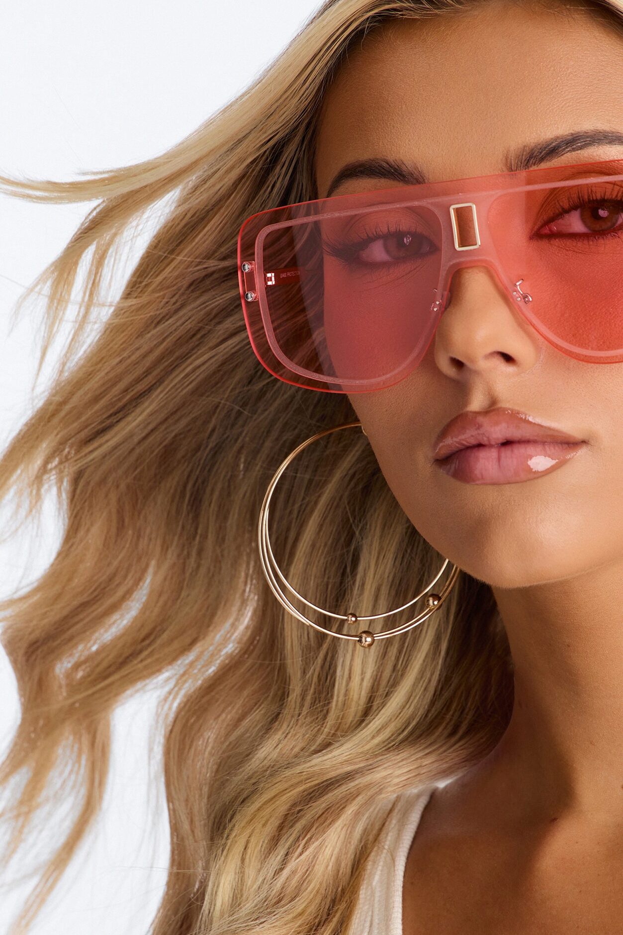 Belle Jet Sunglasses - Pink