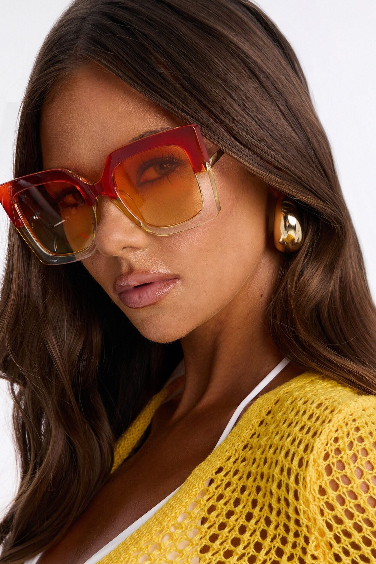 Don't Stop Laying In The Sun Sunglasses - Orange