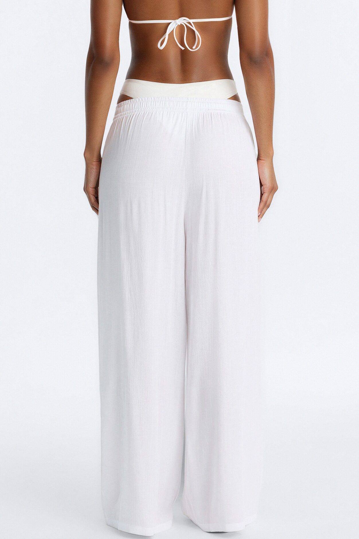Getaway Dream Cover Up Pants - White