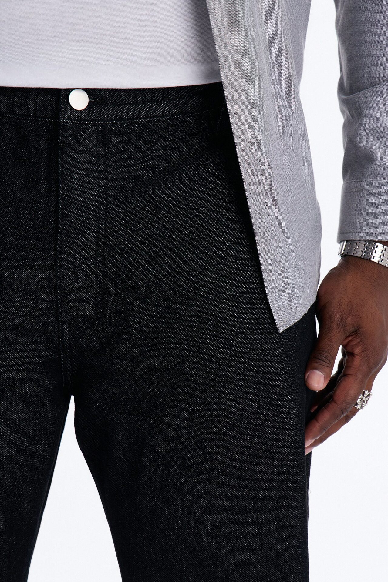 The Staple Baggy Jean - Black/Black