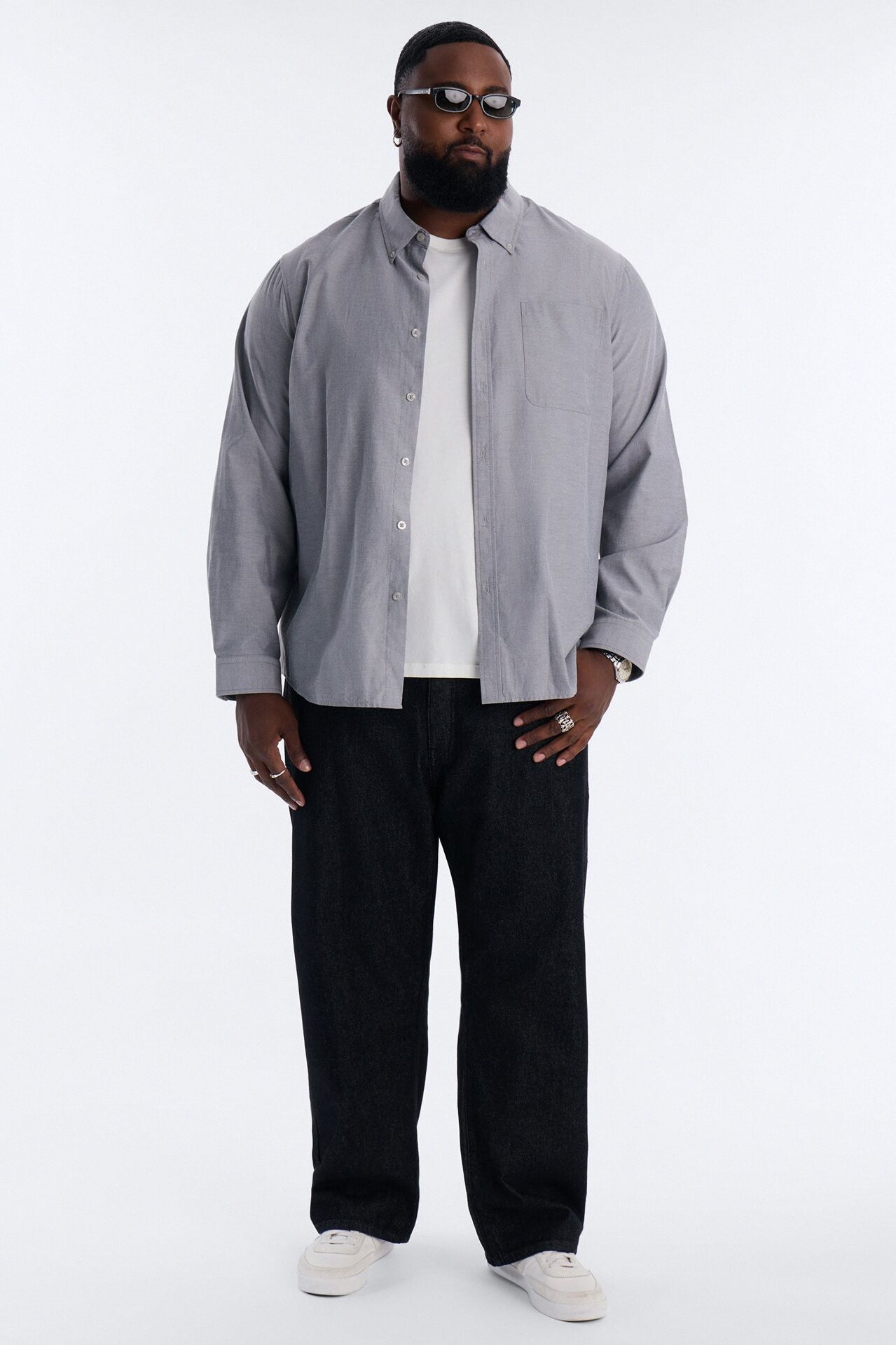 The Staple Baggy Jean - Black/Black