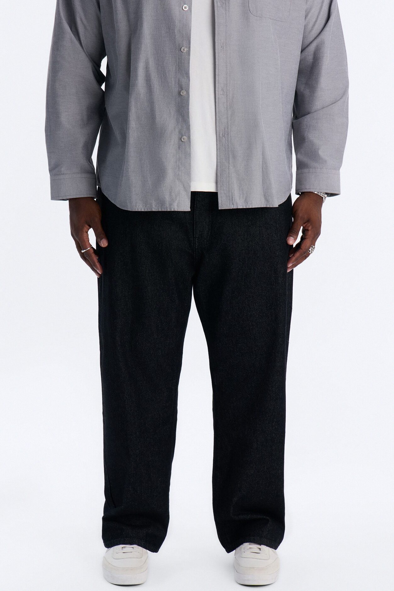 The Staple Baggy Jean - Black/Black