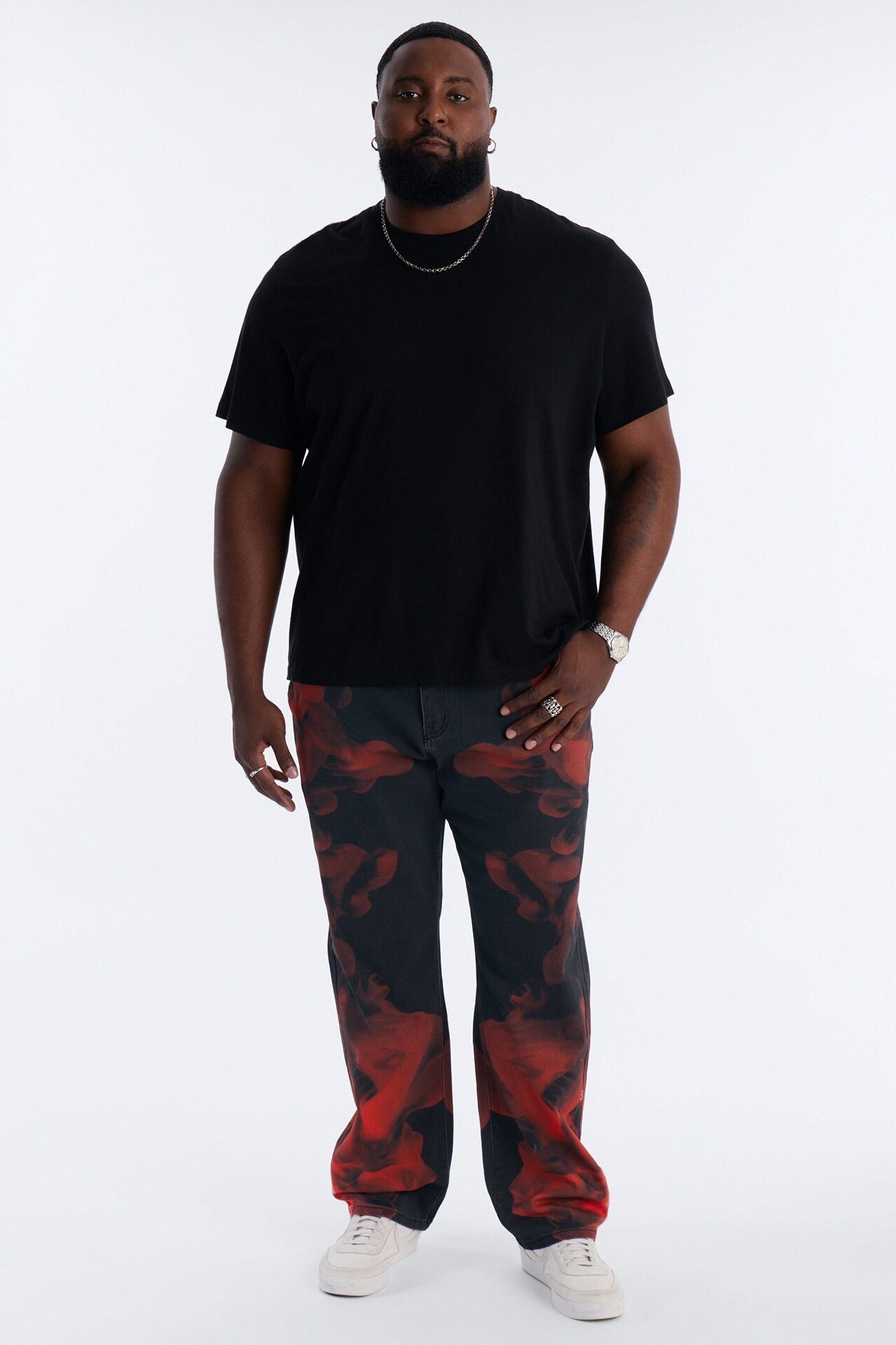 Straight Lava Jean - Red