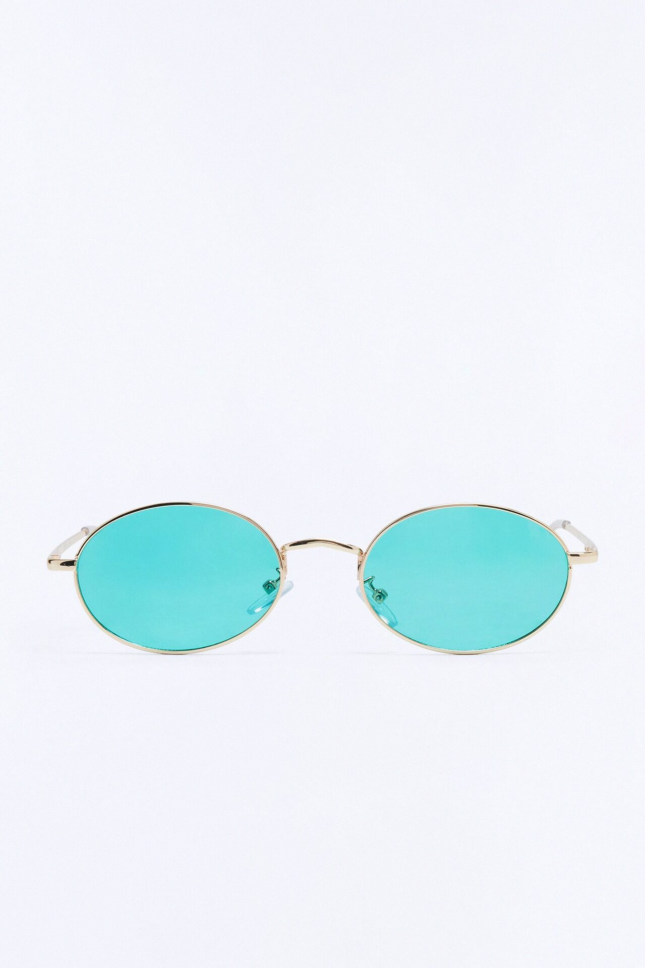 Funk Town Sunglasses - Silver/Blue