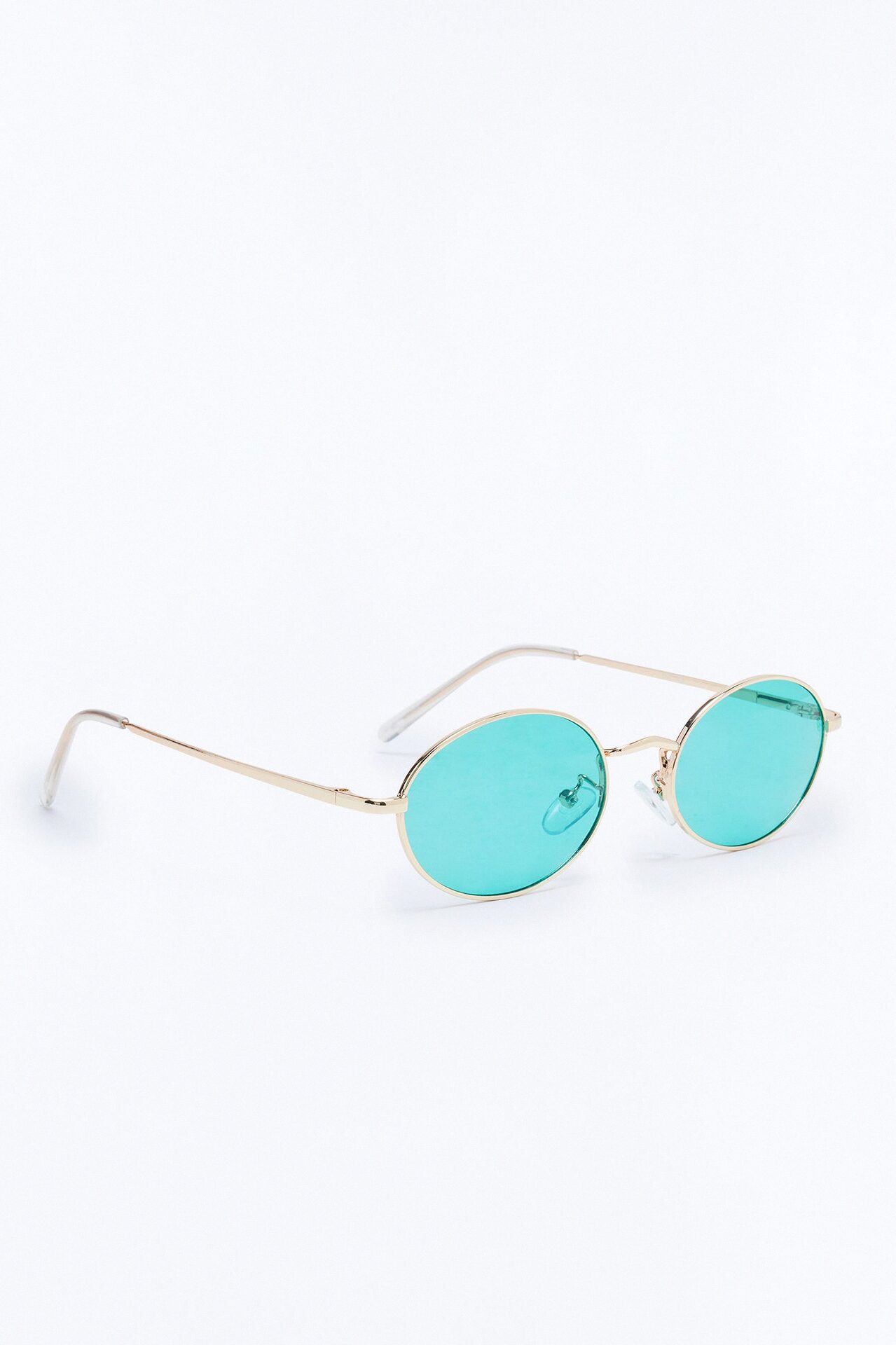 Funk Town Sunglasses - Silver/Blue