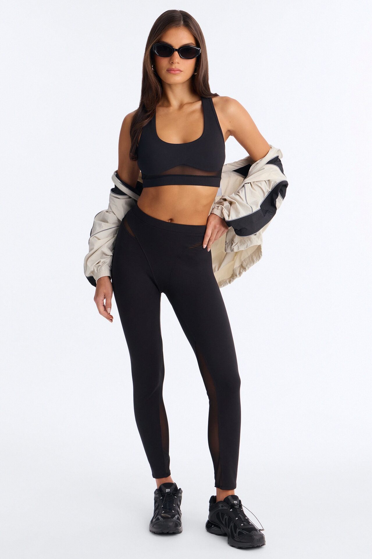 Body In Motion Active Pant Set - Black