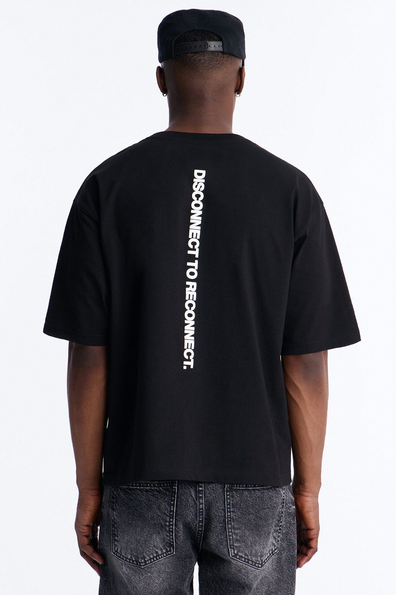 Offline Puff Boxy Short Sleeve Tee - Black