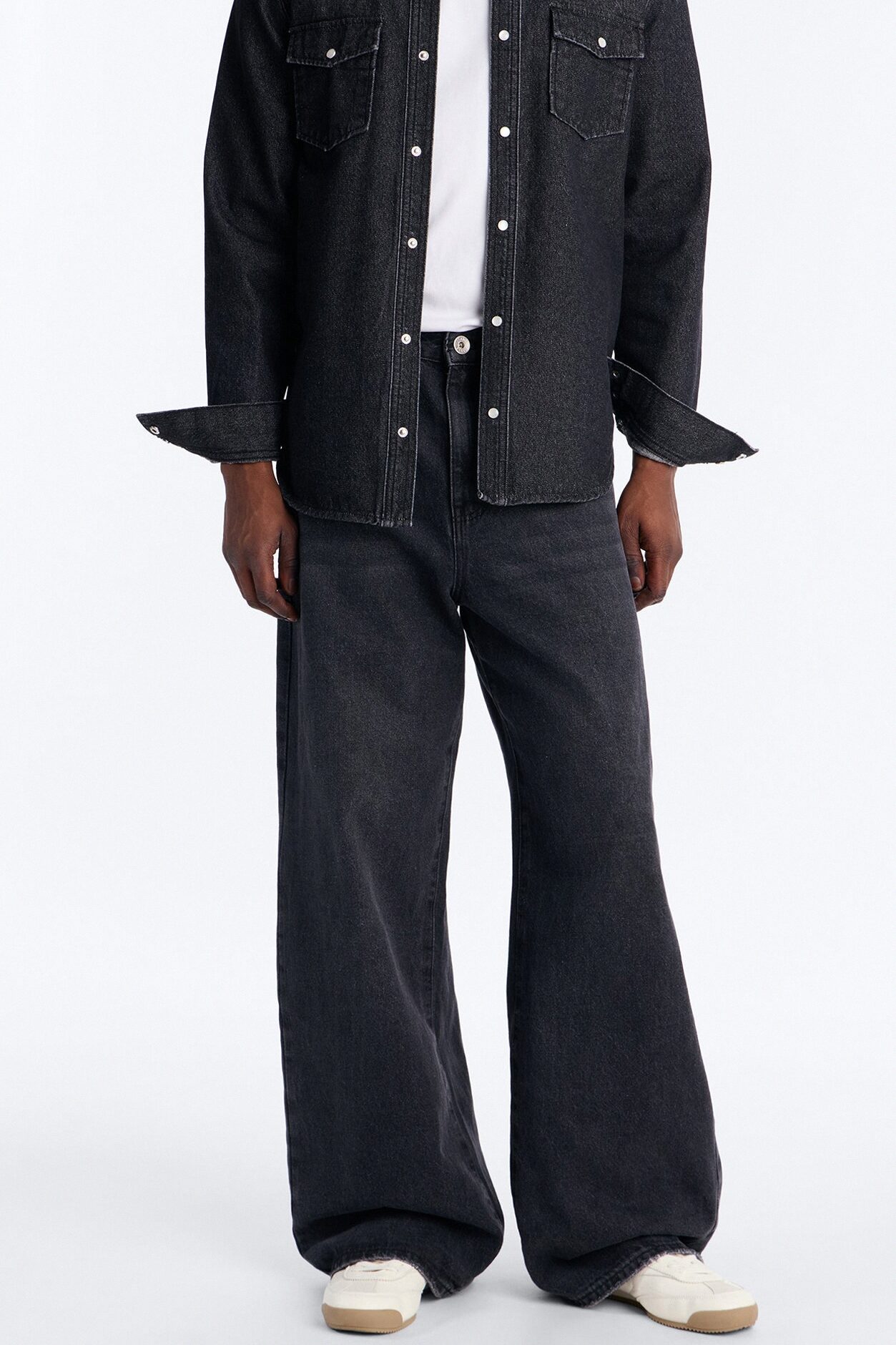 Clean Baggy 5 Pocket Jean - Black Wash