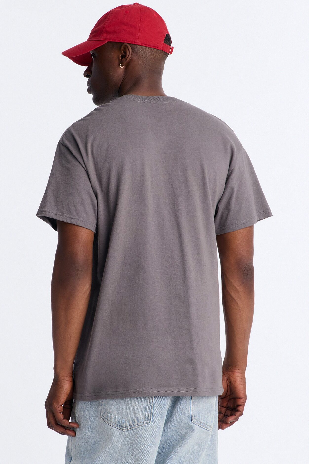 Hustler Ambition Oversized Short Sleeve Tee - Charcoal