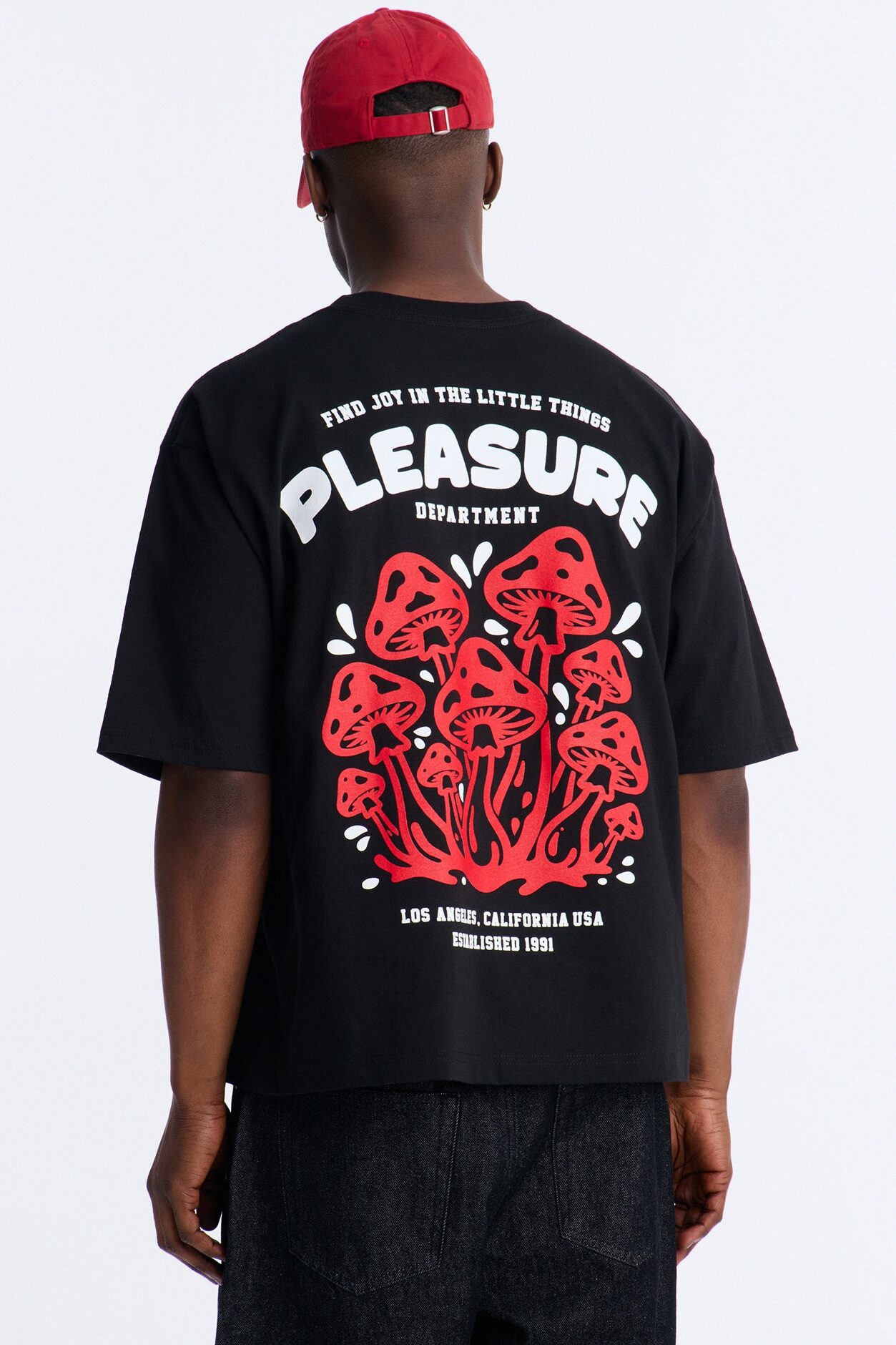 Pleasure Department Boxy Short Sleeve Tee - Black