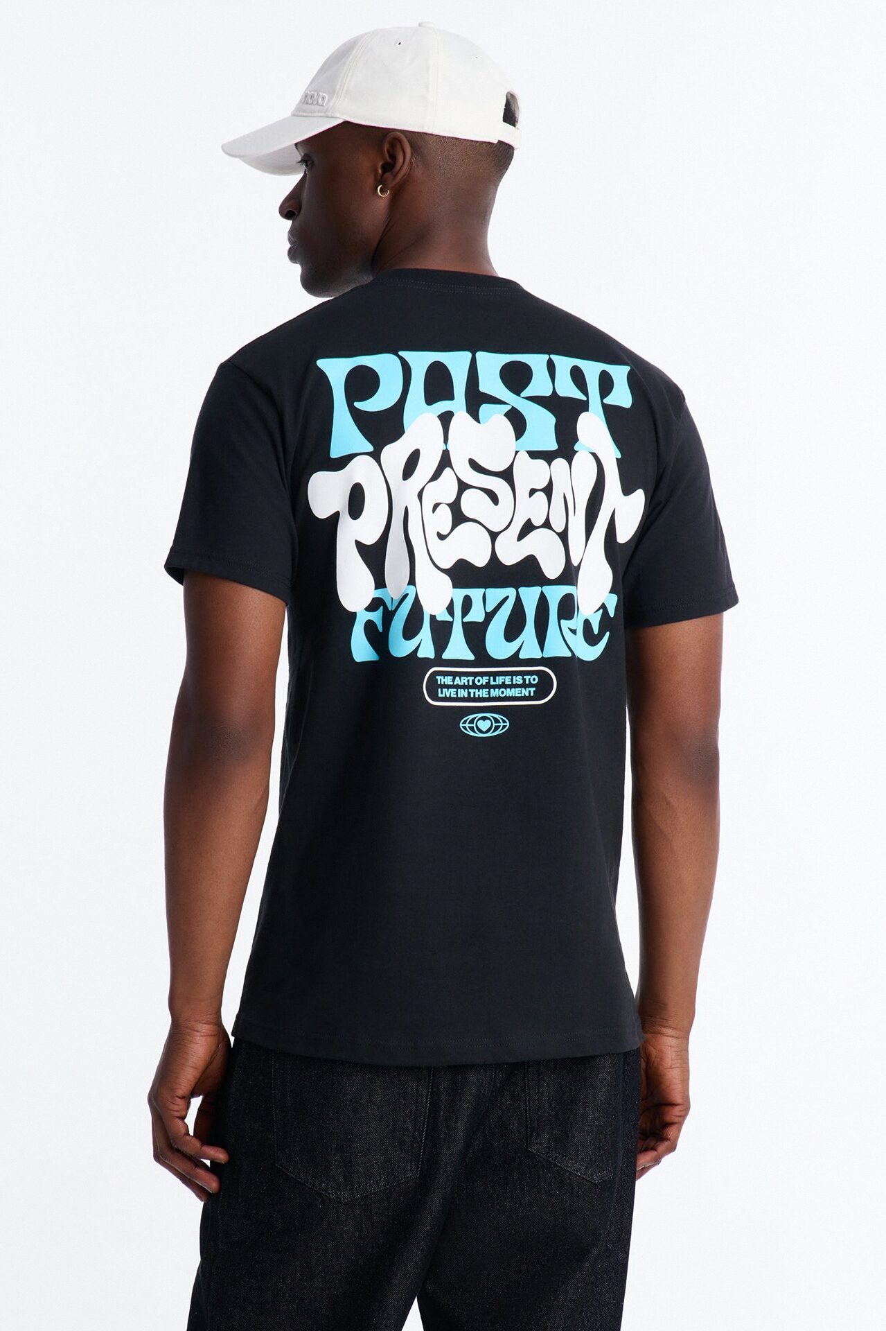 Past Present Future Short Sleeve Tee - Black