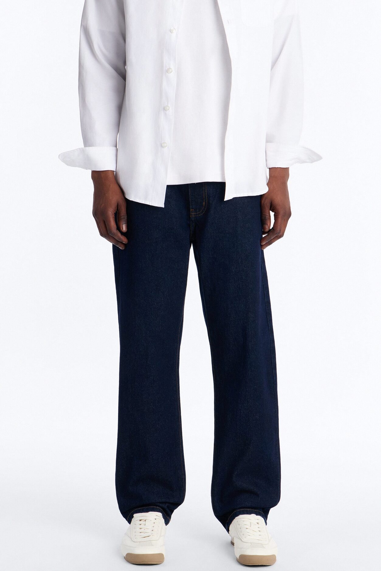 The Staple Straight Jean - Dark Wash