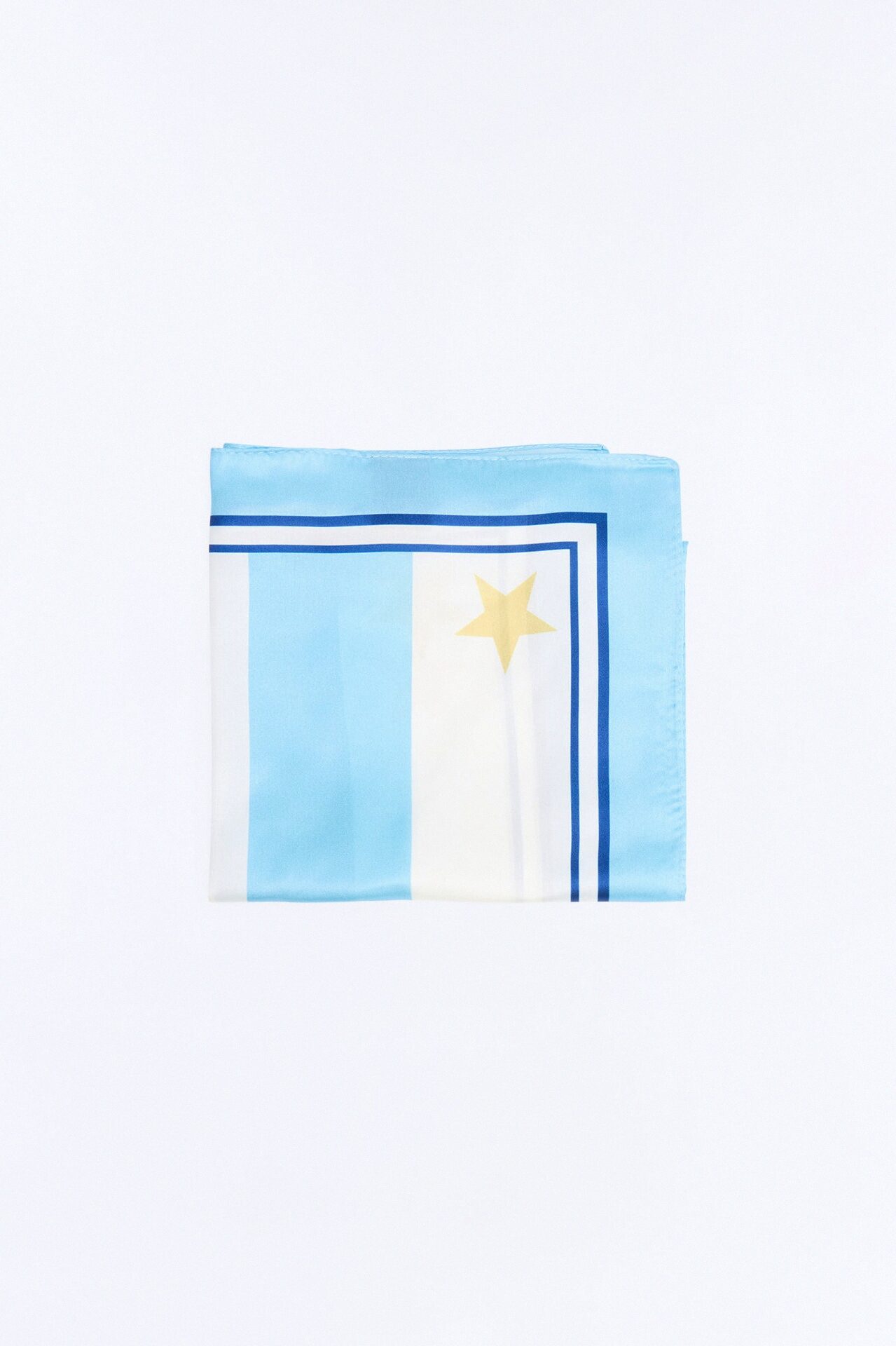 Love Argentina Team Head Scarf - White/Blue