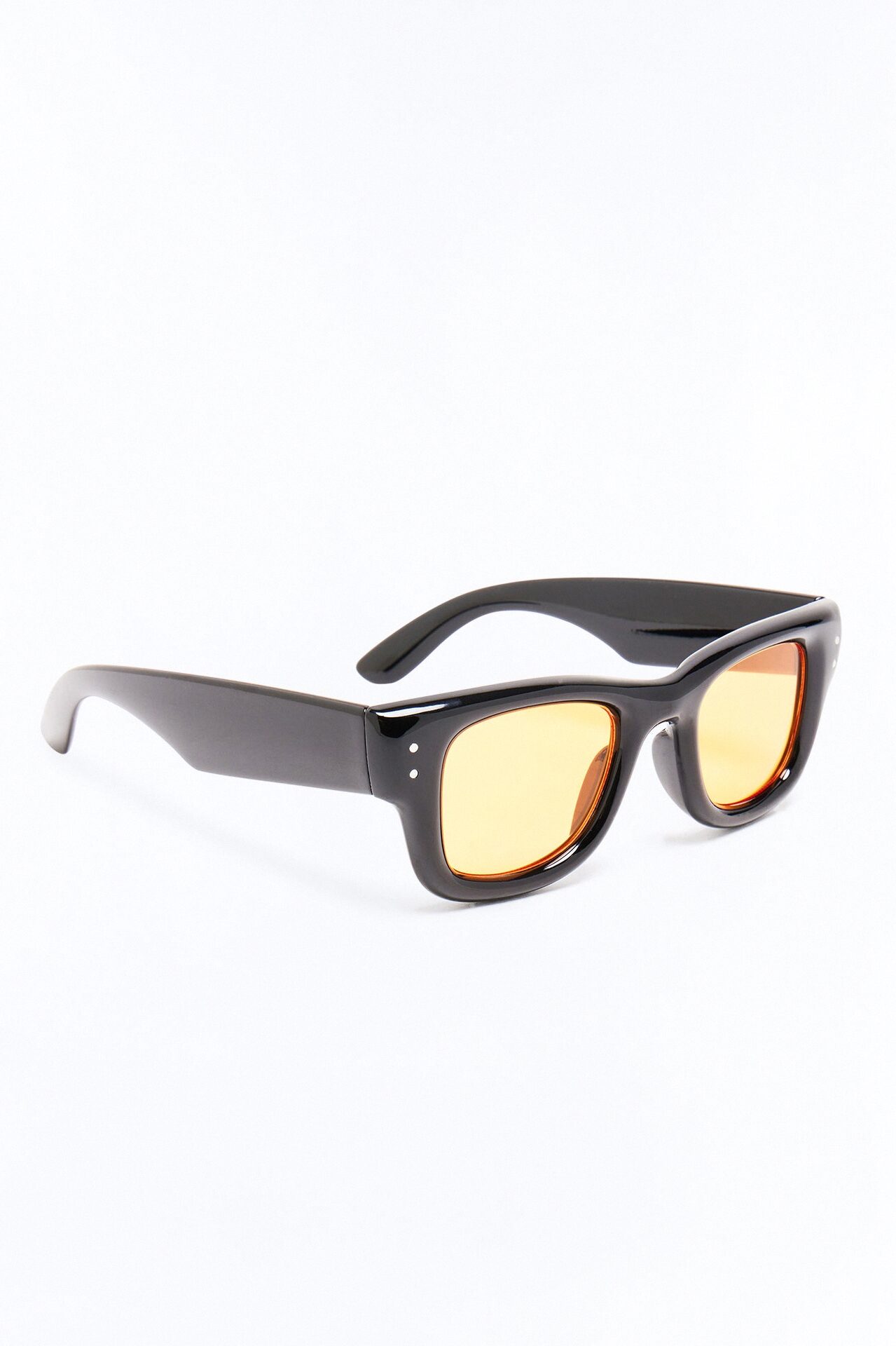 So Care Free Sunglasses - Black/Orange