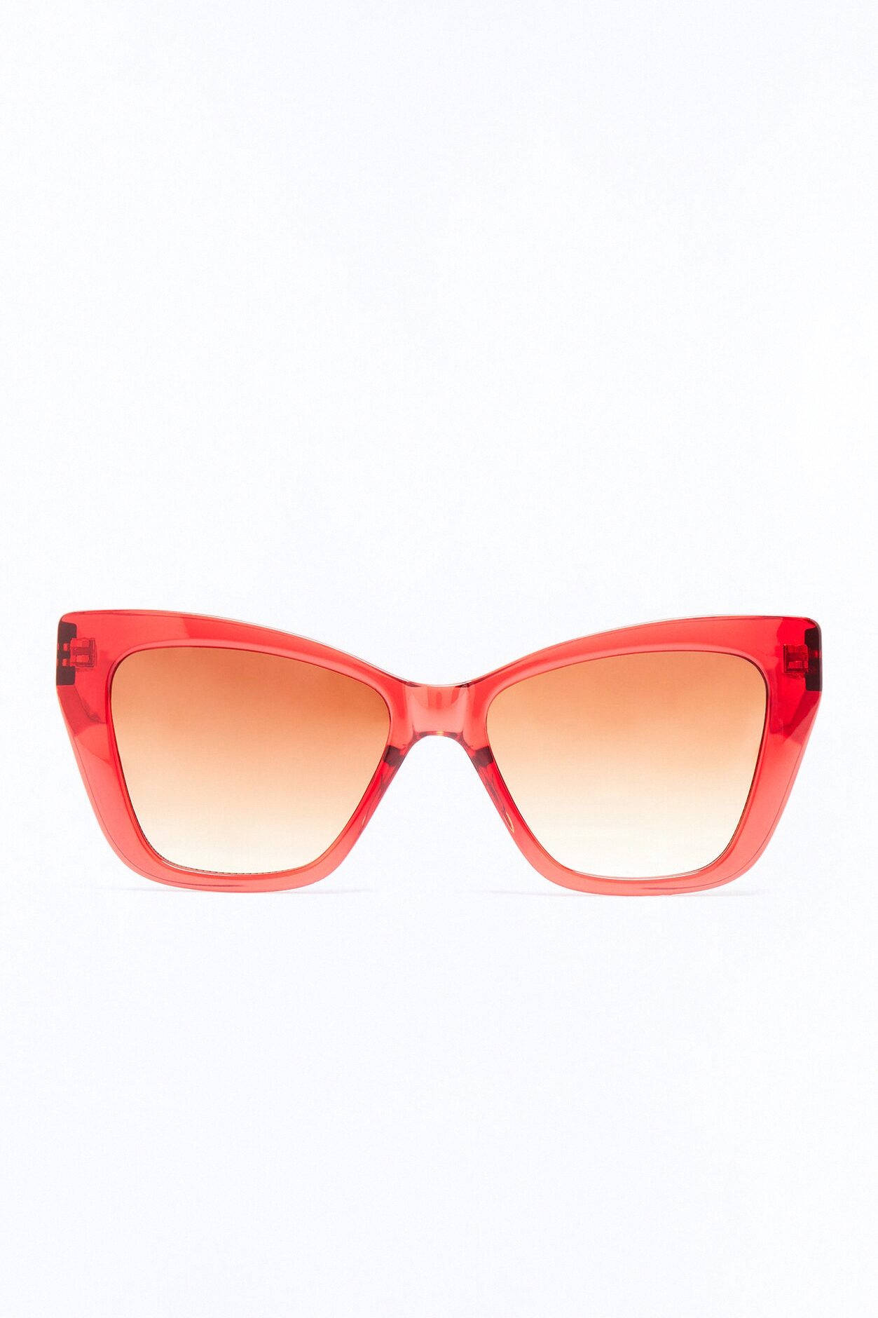 Take The Edge Off Sunglasses - Tortoise/Red