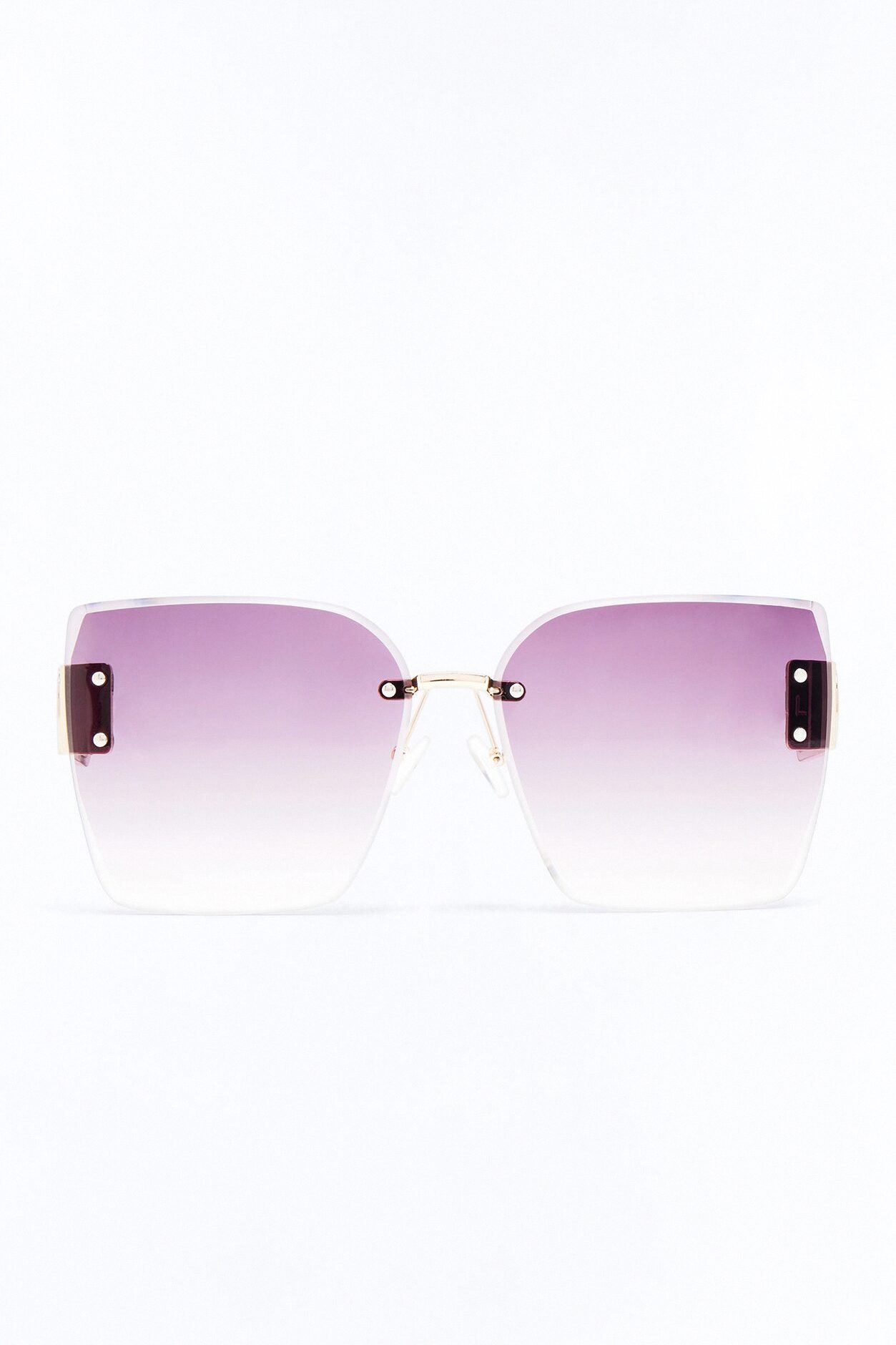 Chic Lady Sunglasses - Gold/Black