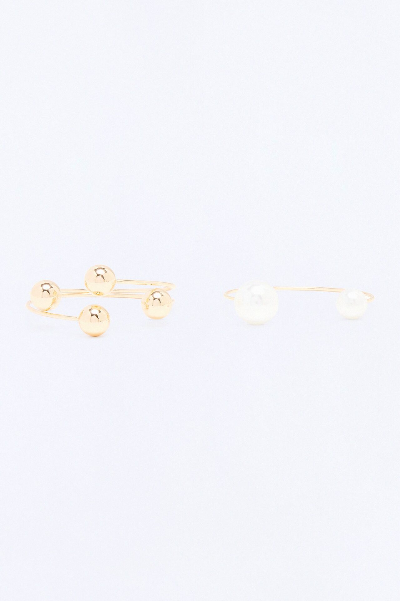 Ari 2 Piece Bracelet Set - Gold/combo