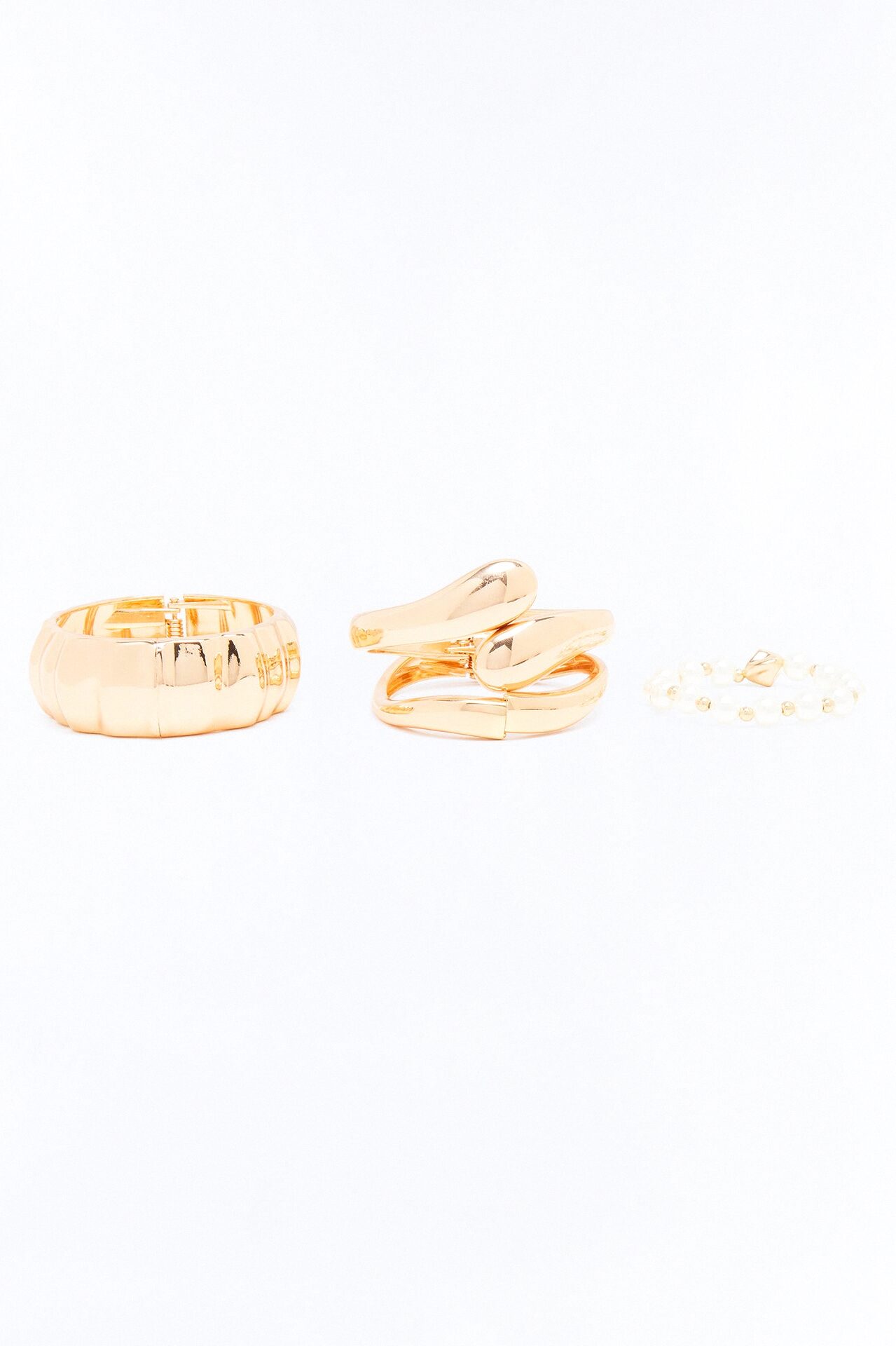 Little Bit Of Both 4 Piece Bracelet Set - Gold