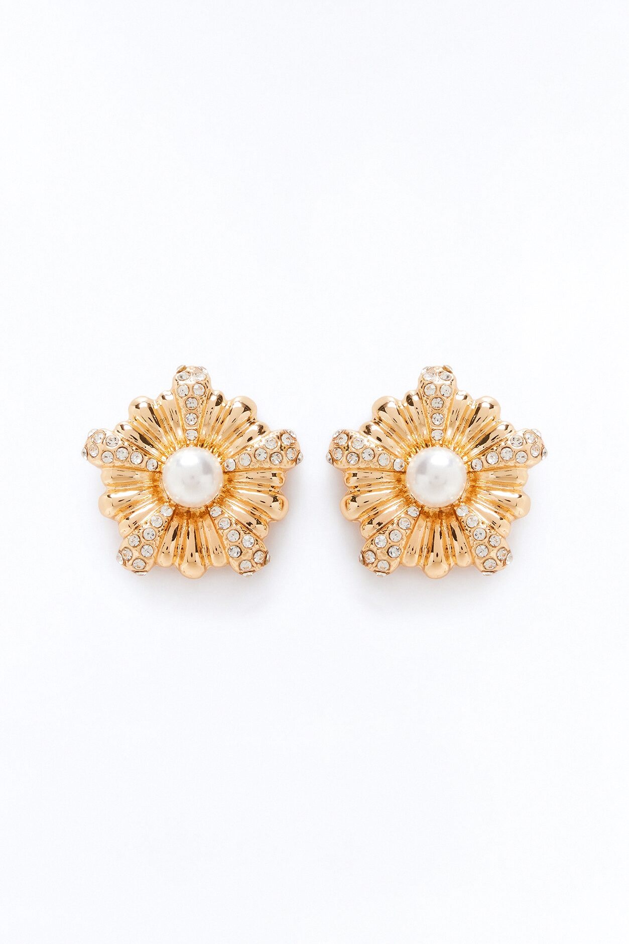 Tonight's Celebration Stud Earrings - Gold