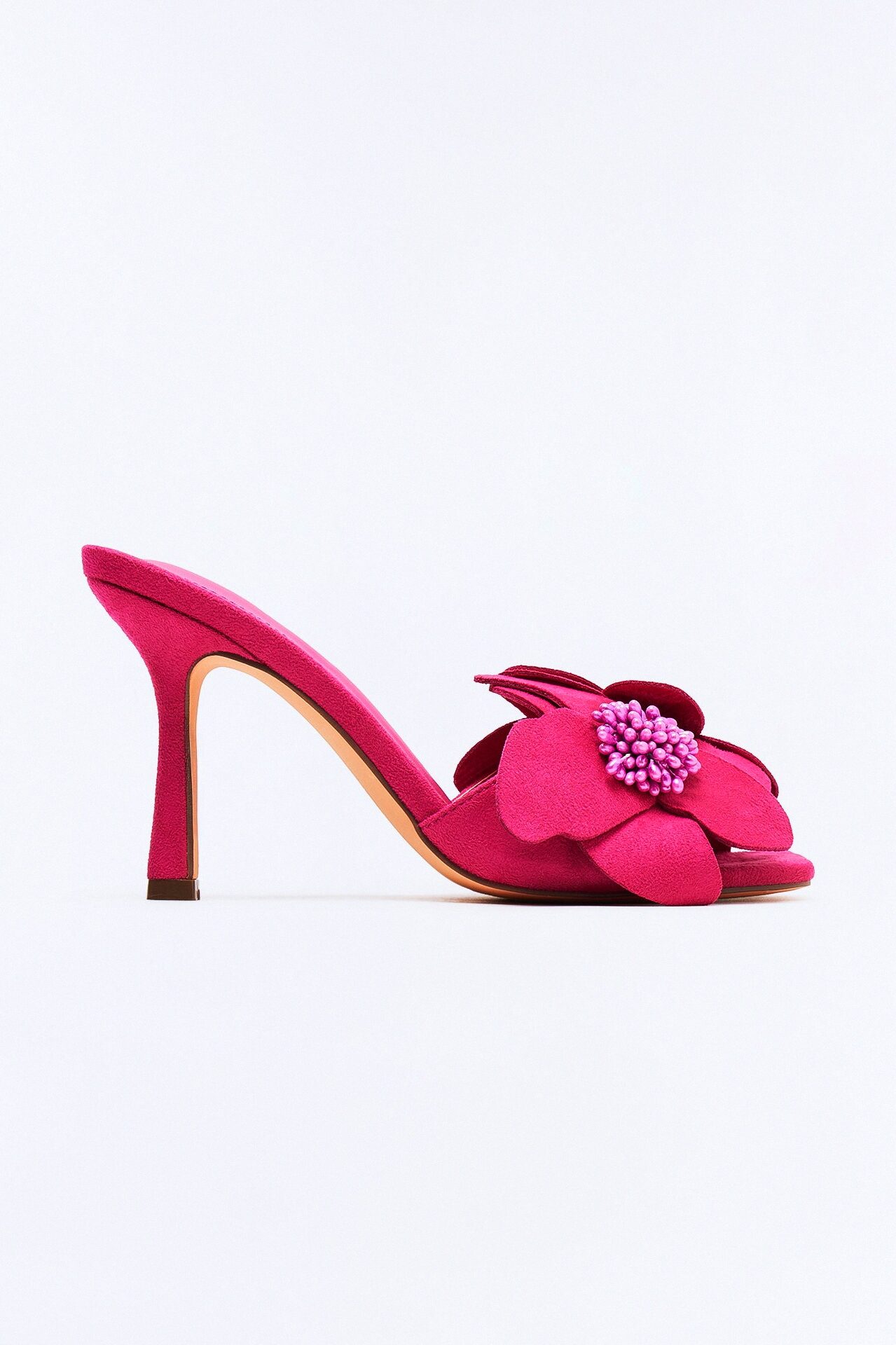 Kismet Flower Heels - Pink