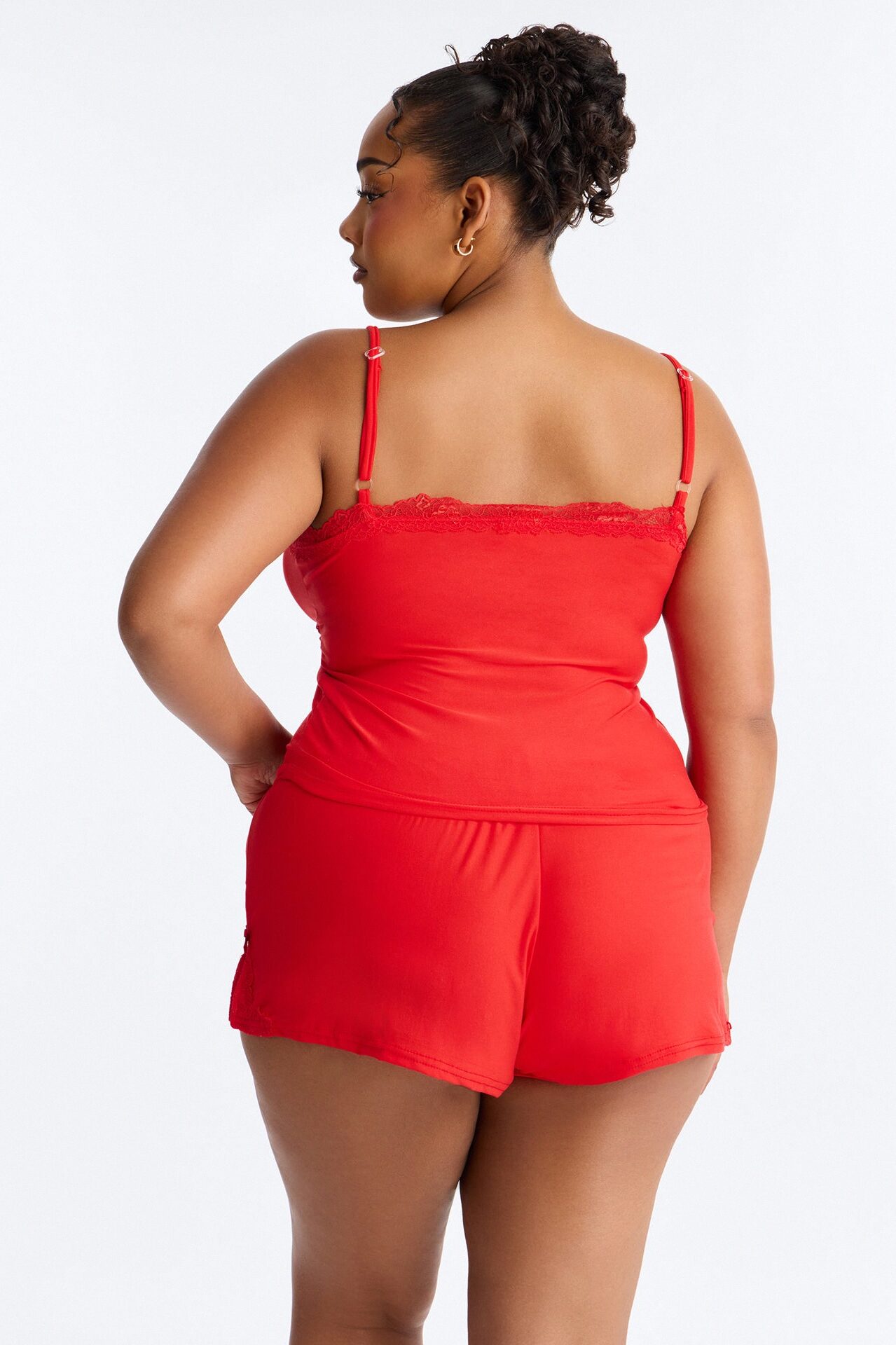Always On My Mind PJ Short Set - Red