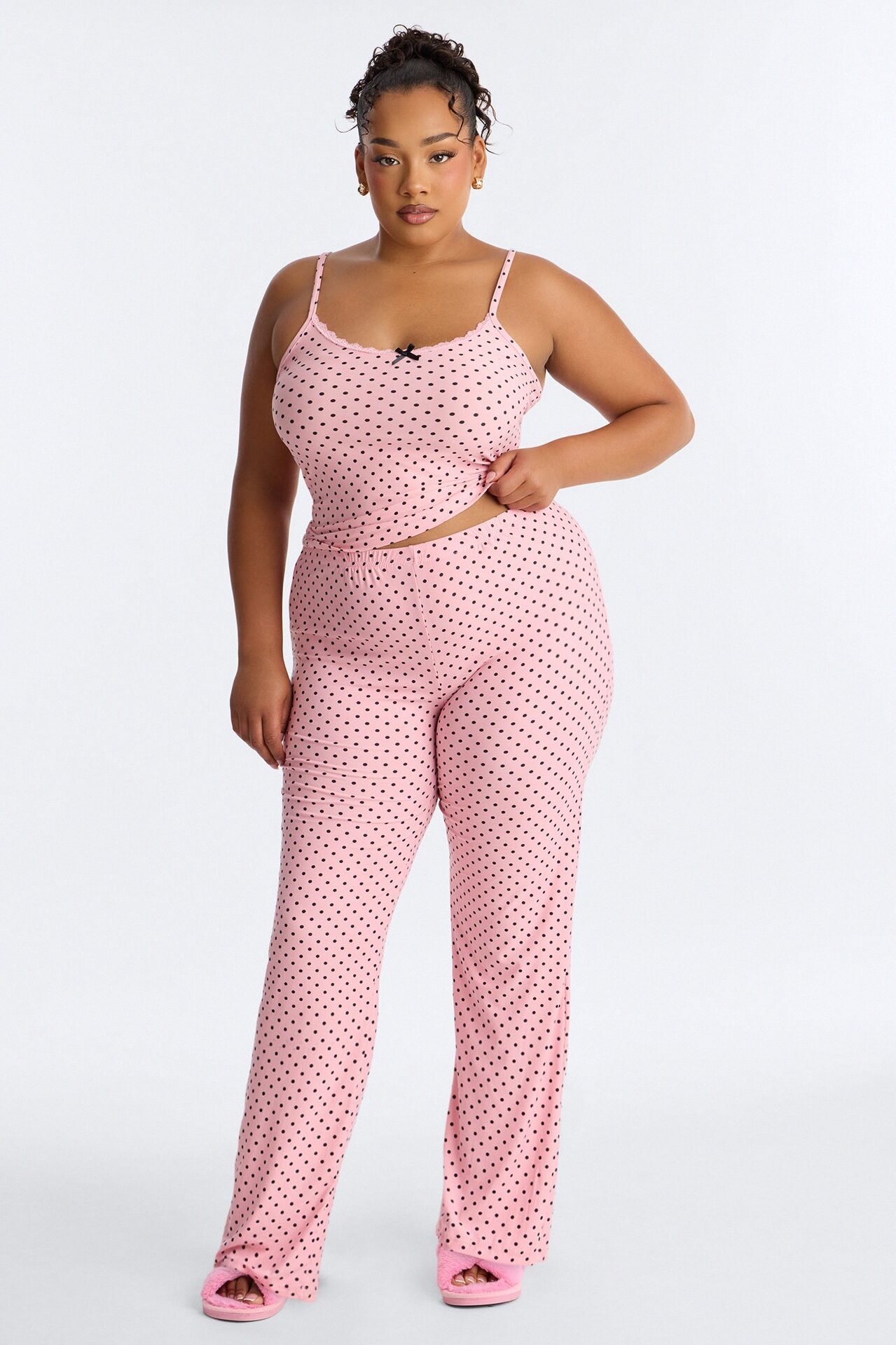 Couldn't Let You Go 2pc PJ Pant Set - Pink/combo