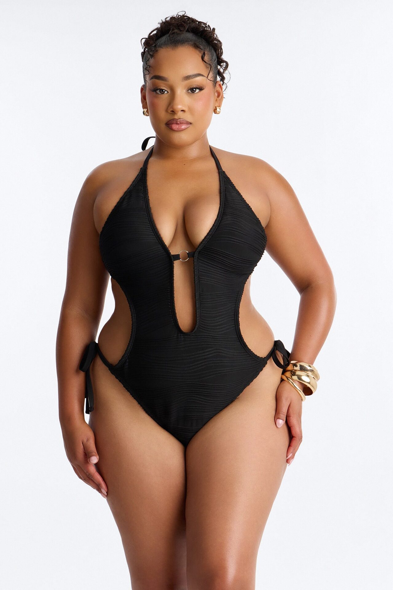 Kehlara 1 Piece Swimsuit - Black