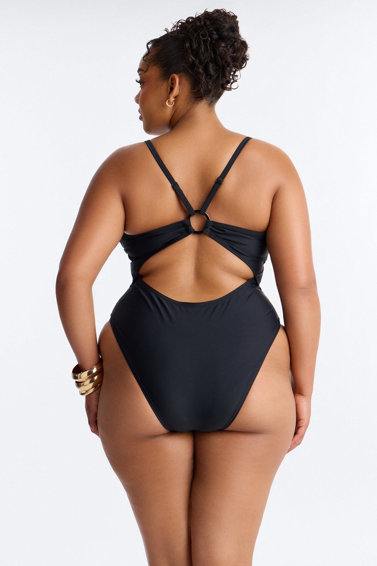 Staci 1 Piece Swimsuit - Black