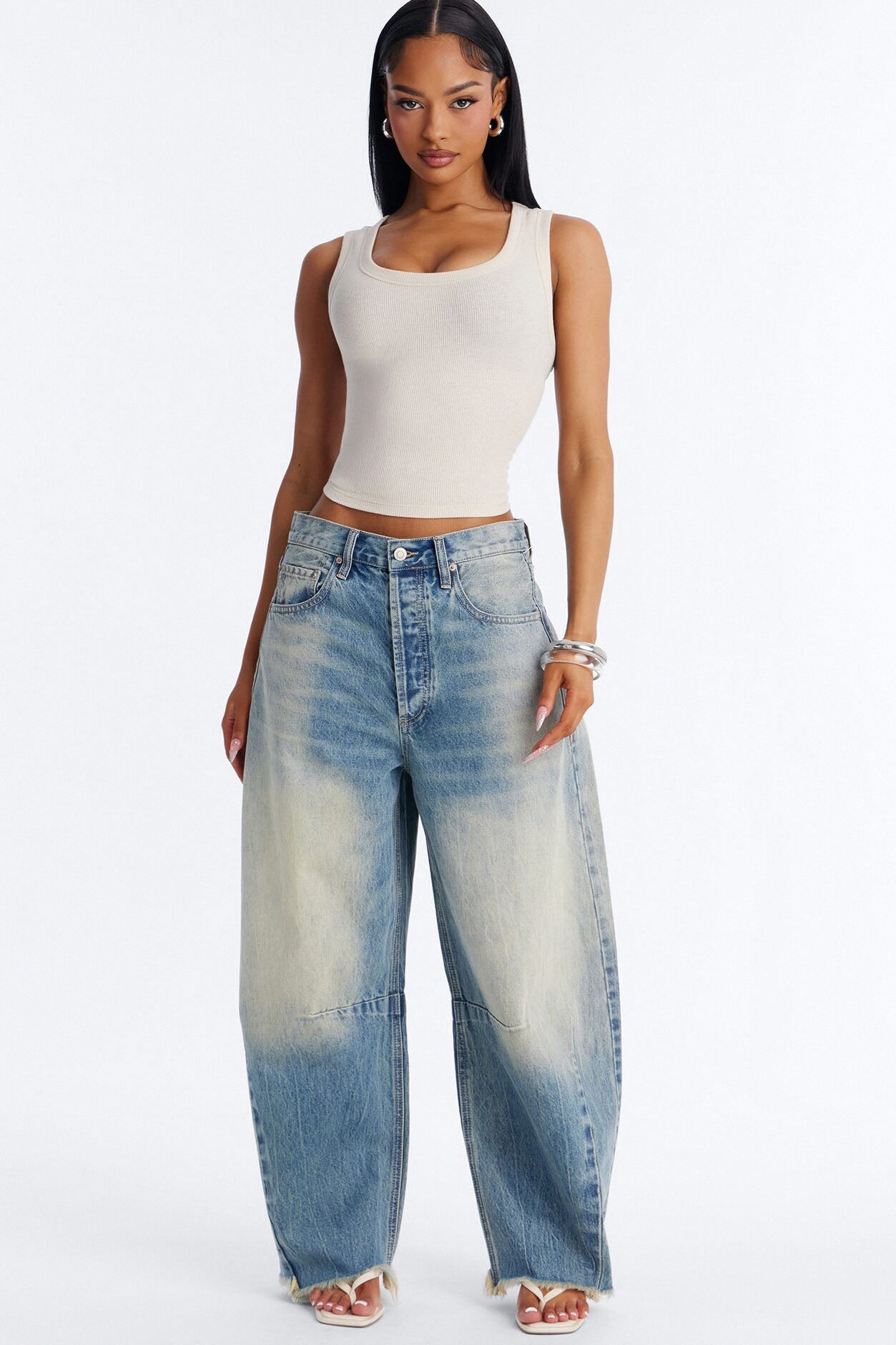Remi Tank Top - Stone
