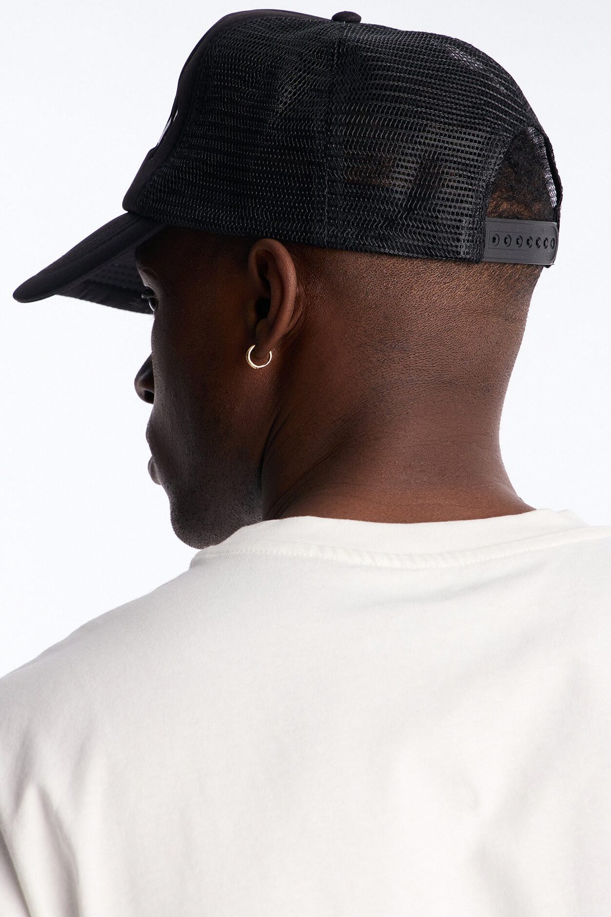 Brooklyn Love Trucker Snapback Hat - Black