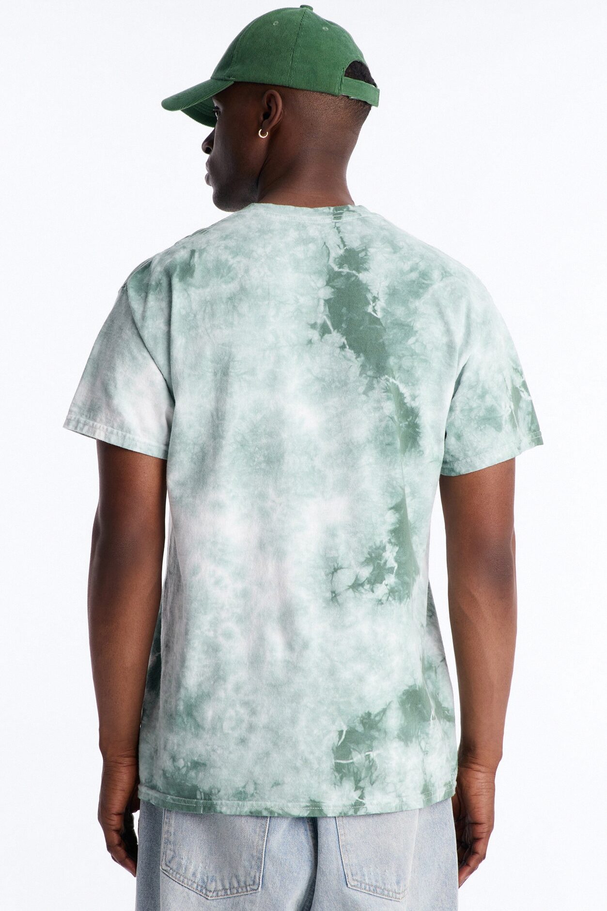 The Crystal Oversized Tee - Green/combo