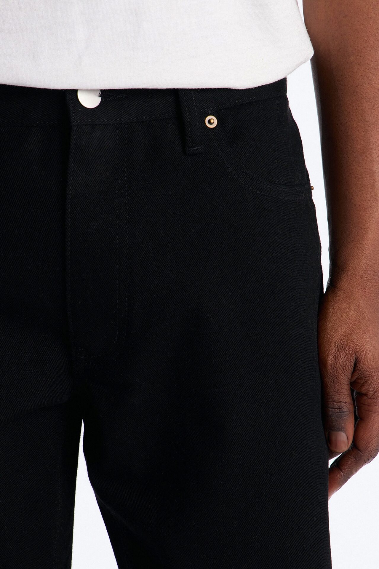The Staple Straight Jean - Black
