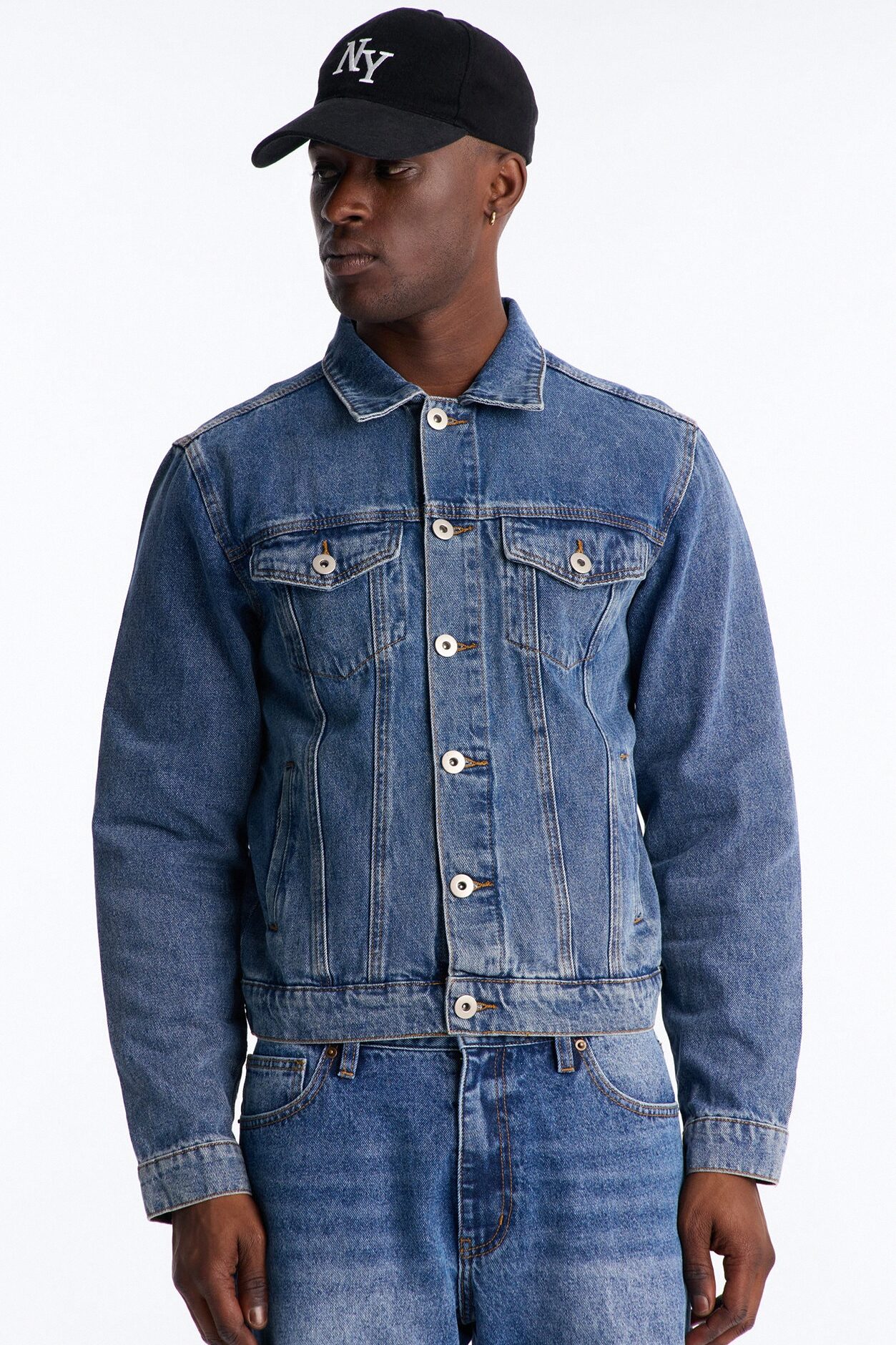 Cobain Denim Jacket - Medium Blue Wash