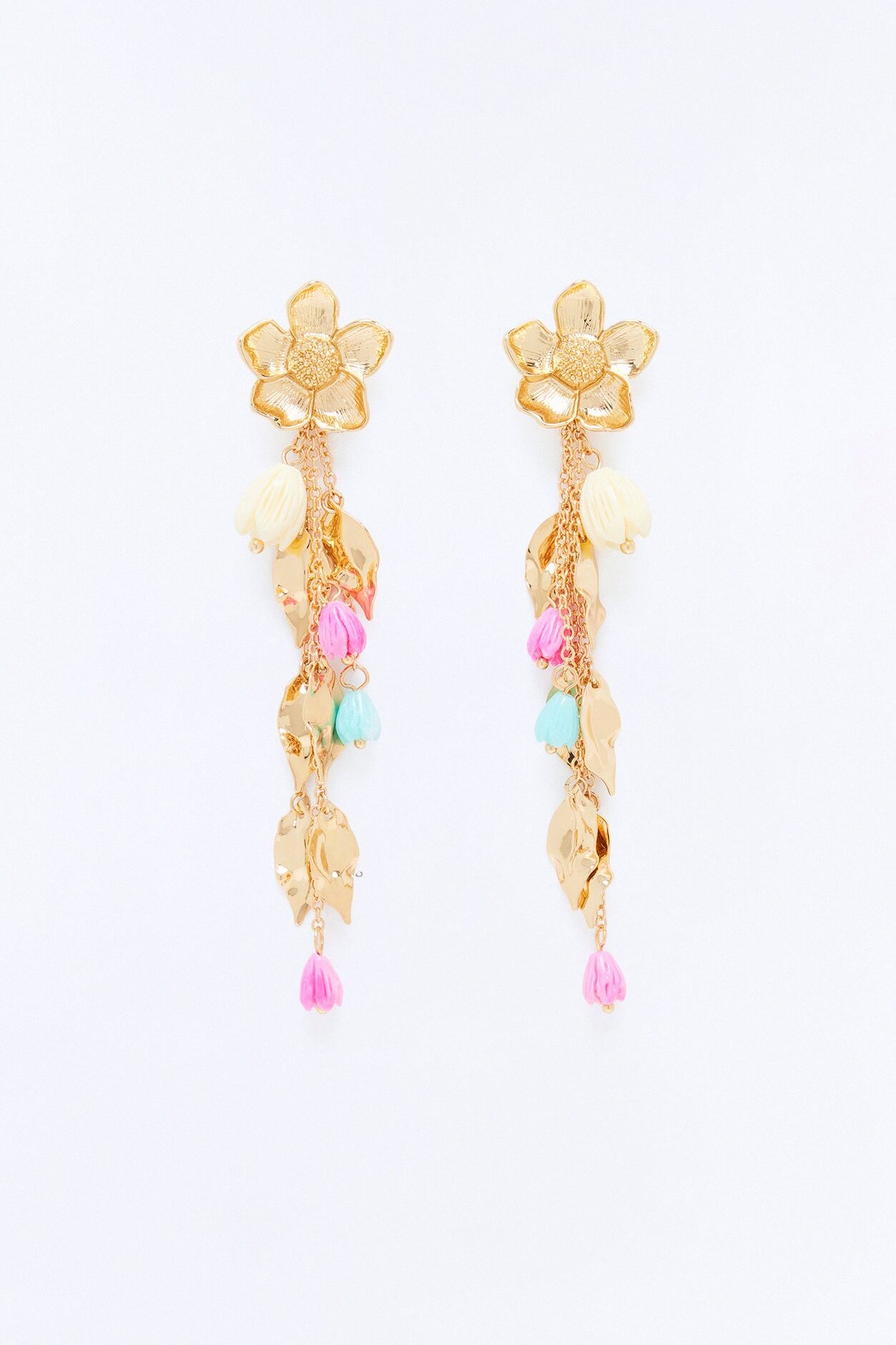 Perfect Garden Earrings - Gold/Multi