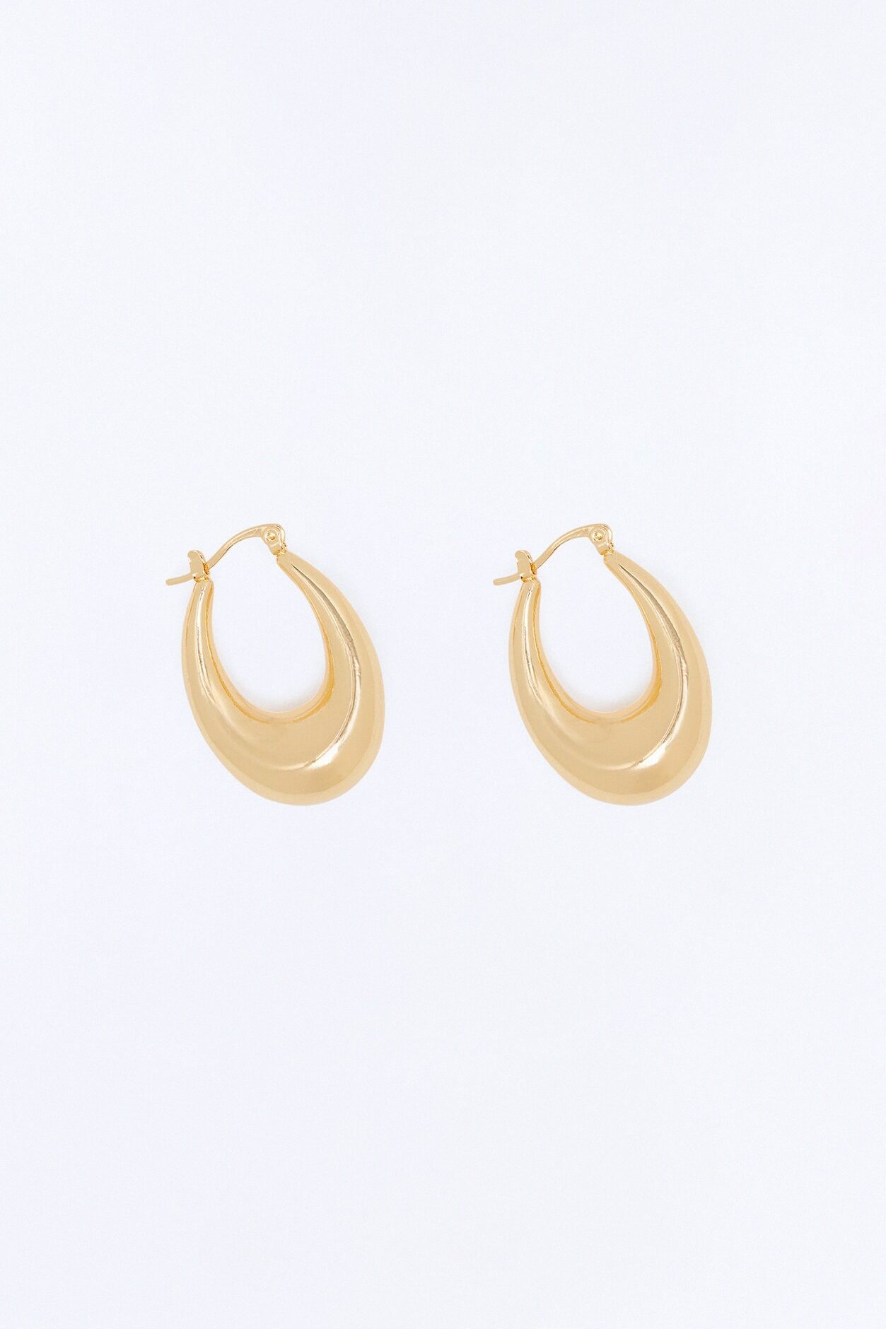 Go To Chunky Hoop Earrings - Gold