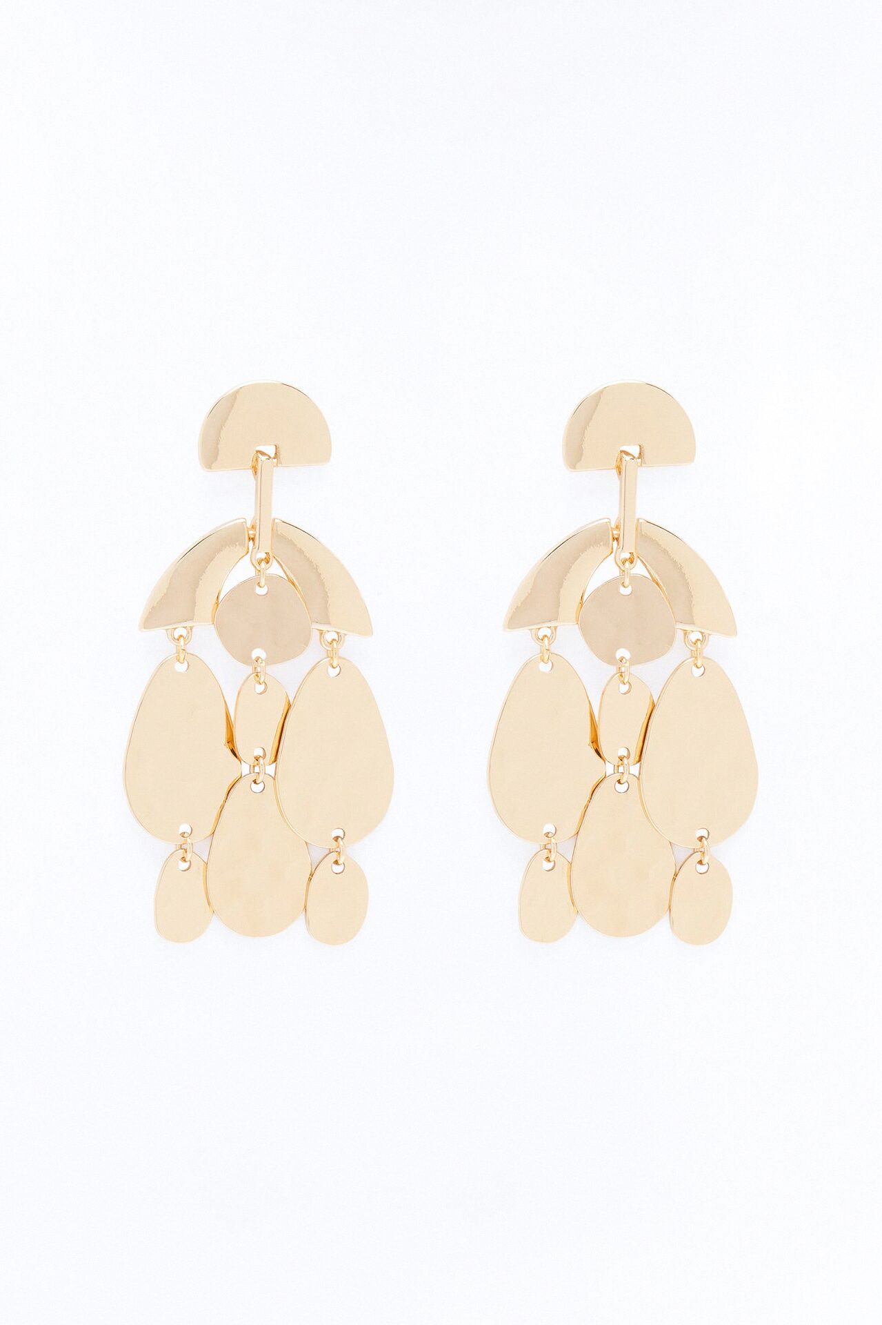 Lilly Drop Earrings - Gold