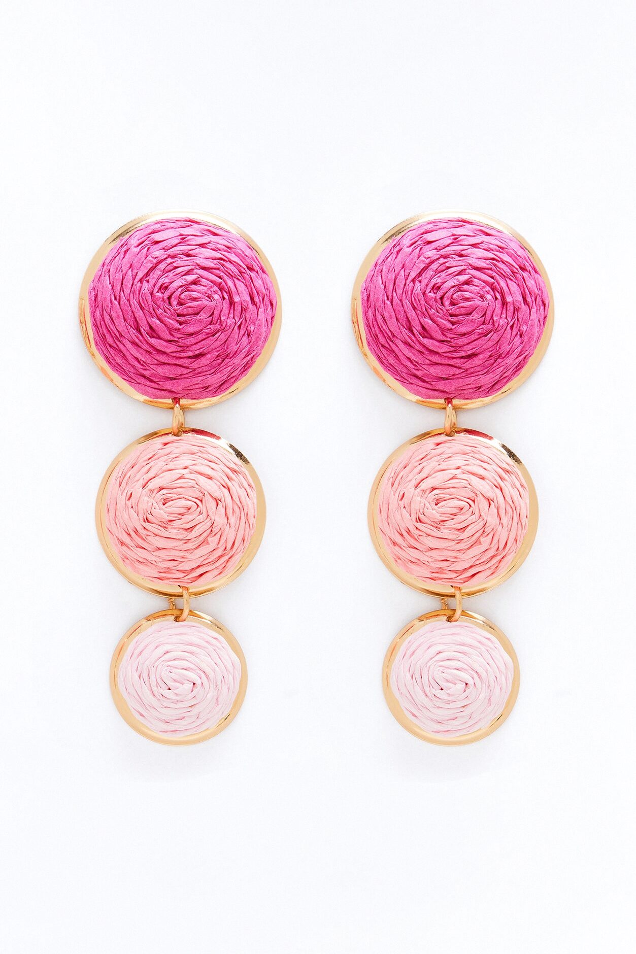 Caught In A Daydream Earrings - Pink/combo